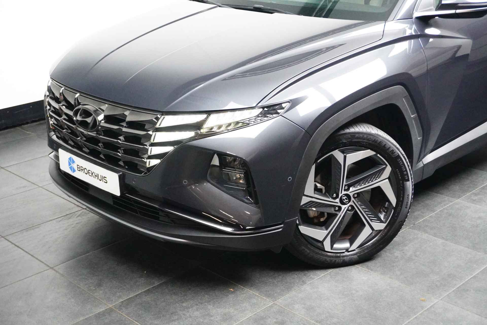 Hyundai Tucson 1.6 T-GDI PHEV Premium Sky 4WD 265pk | Vol-Leder | Stoelkoeling/verwarming | Elektr. Achterklep | Dodehoek-Detectie | 360 Camera - 33/33