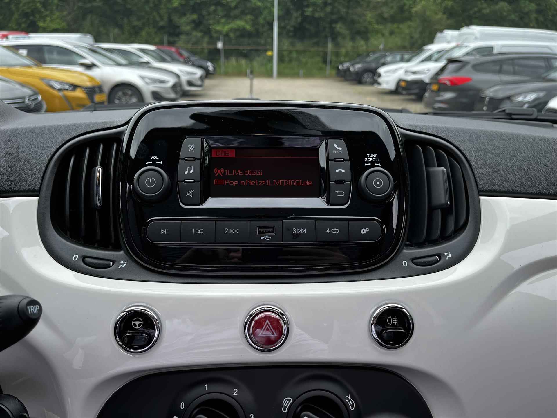 Fiat 500c 1.0 Hybrid 70pk Urban | Airco | Bluetooth | - 17/24