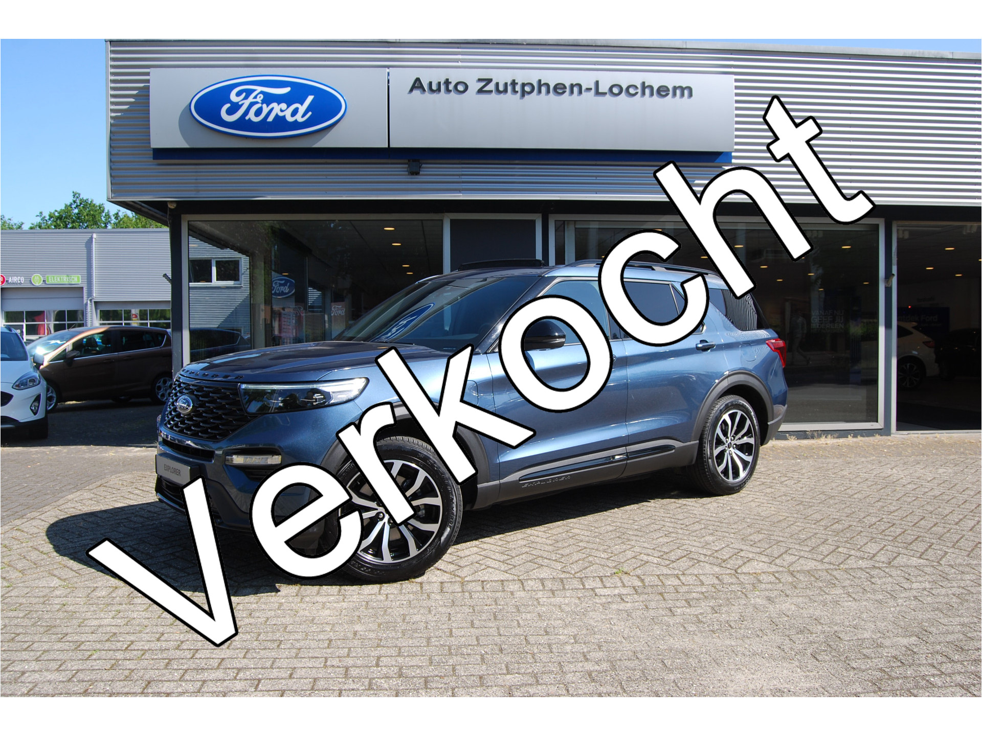 Ford Explorer 3.0 V6 EcoBoost PHEV 457pk Aut ST-Line | TREKHAAK | NAVI GROOT | FULL OPTONS bij viaBOVAG.nl