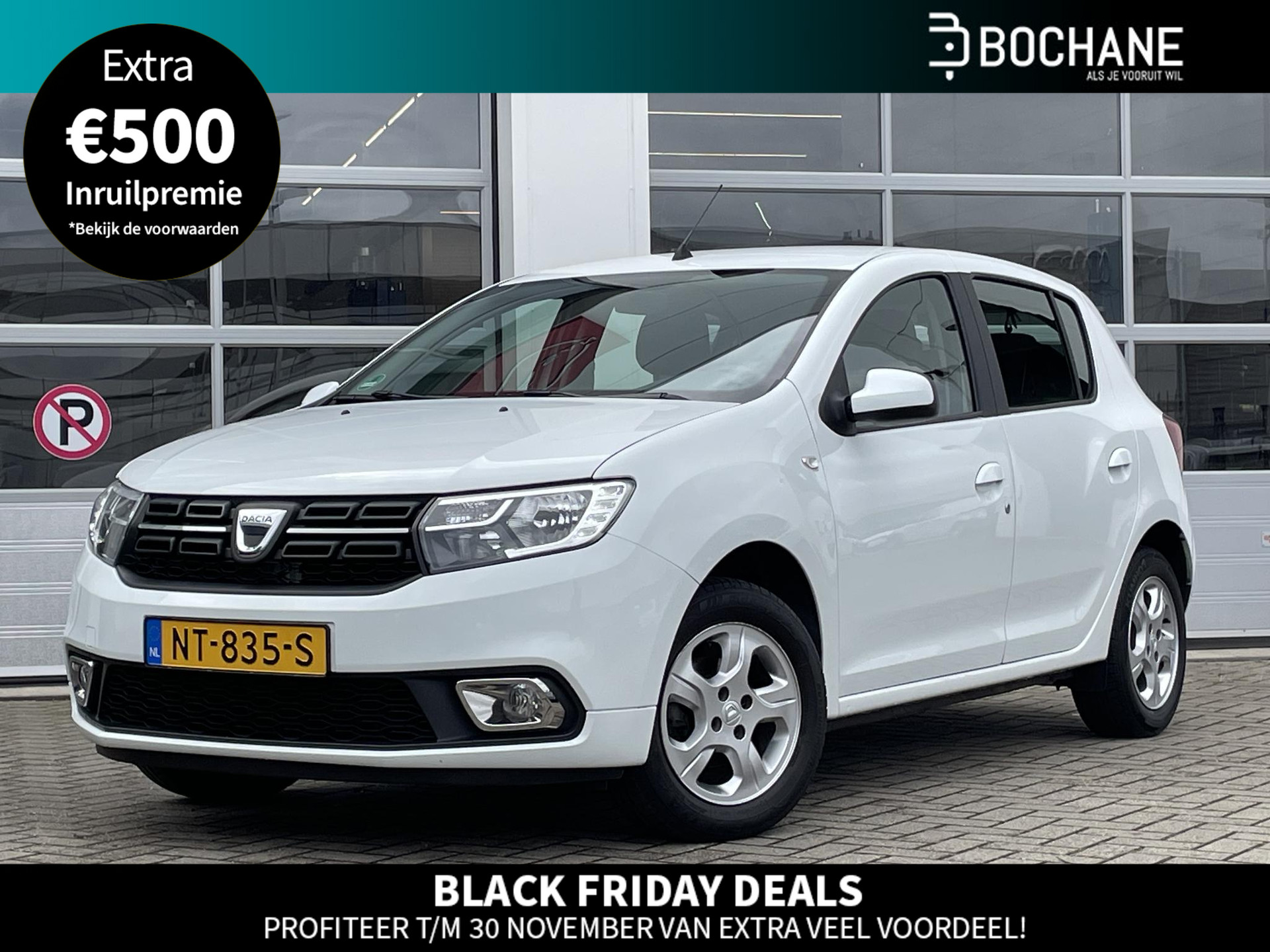 Dacia Sandero 0.9 TCe 90 Laureate | Navigatie | Trekhaak | Lichtmetalen velgen 15"