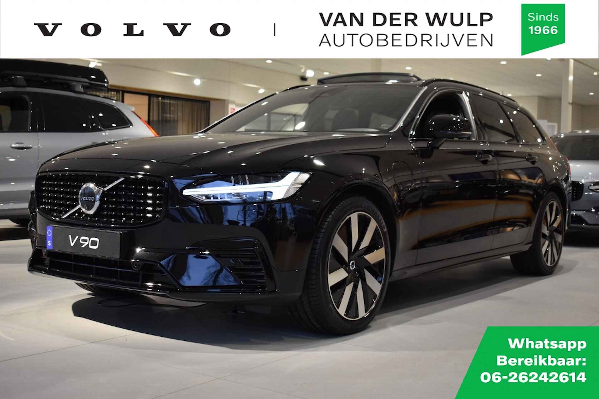 Volvo V90 T6 350pk AWD Ultimate Dark | 360 camera | Getint glas achter *ni - 1/44