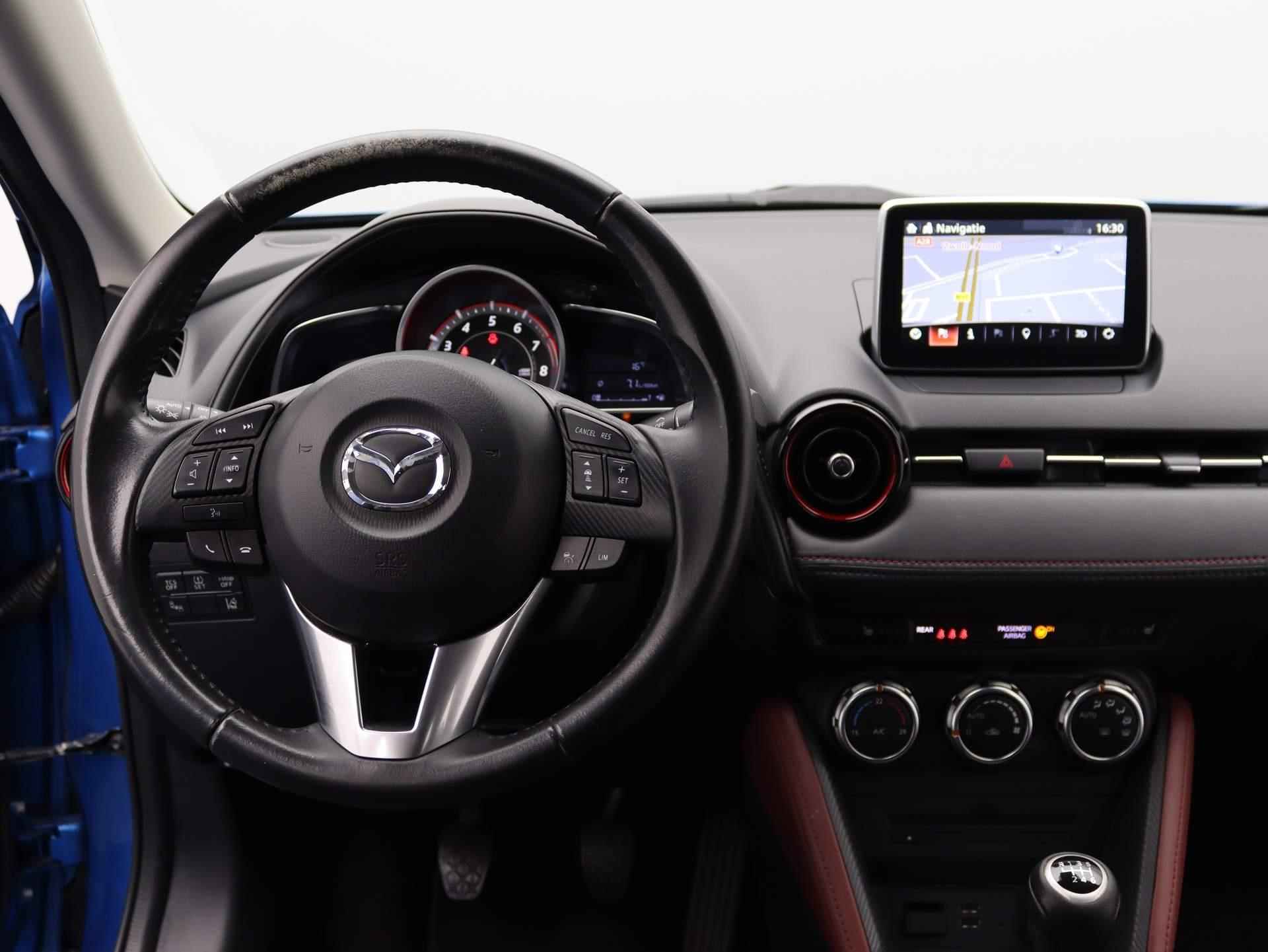 Mazda CX-3 2.0 SkyActiv-G 120 GT-M | Airco | Navigatie | Achteruitrijcamera | Cruise Control | lederen/stof bekleding | - 7/44