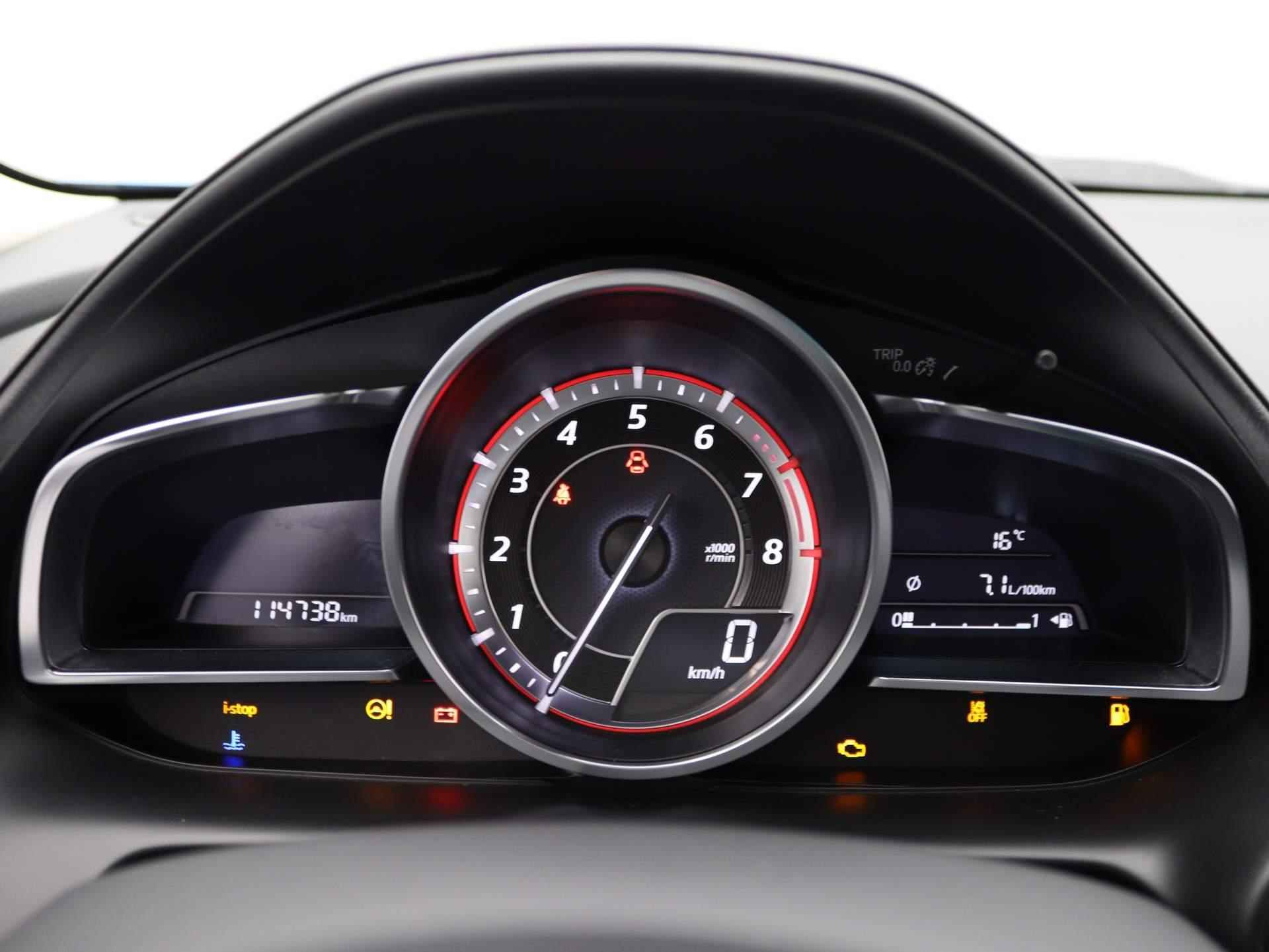Mazda CX-3 2.0 SkyActiv-G 120 GT-M | Airco | Navigatie | Achteruitrijcamera | Cruise Control | lederen/stof bekleding | - 8/44