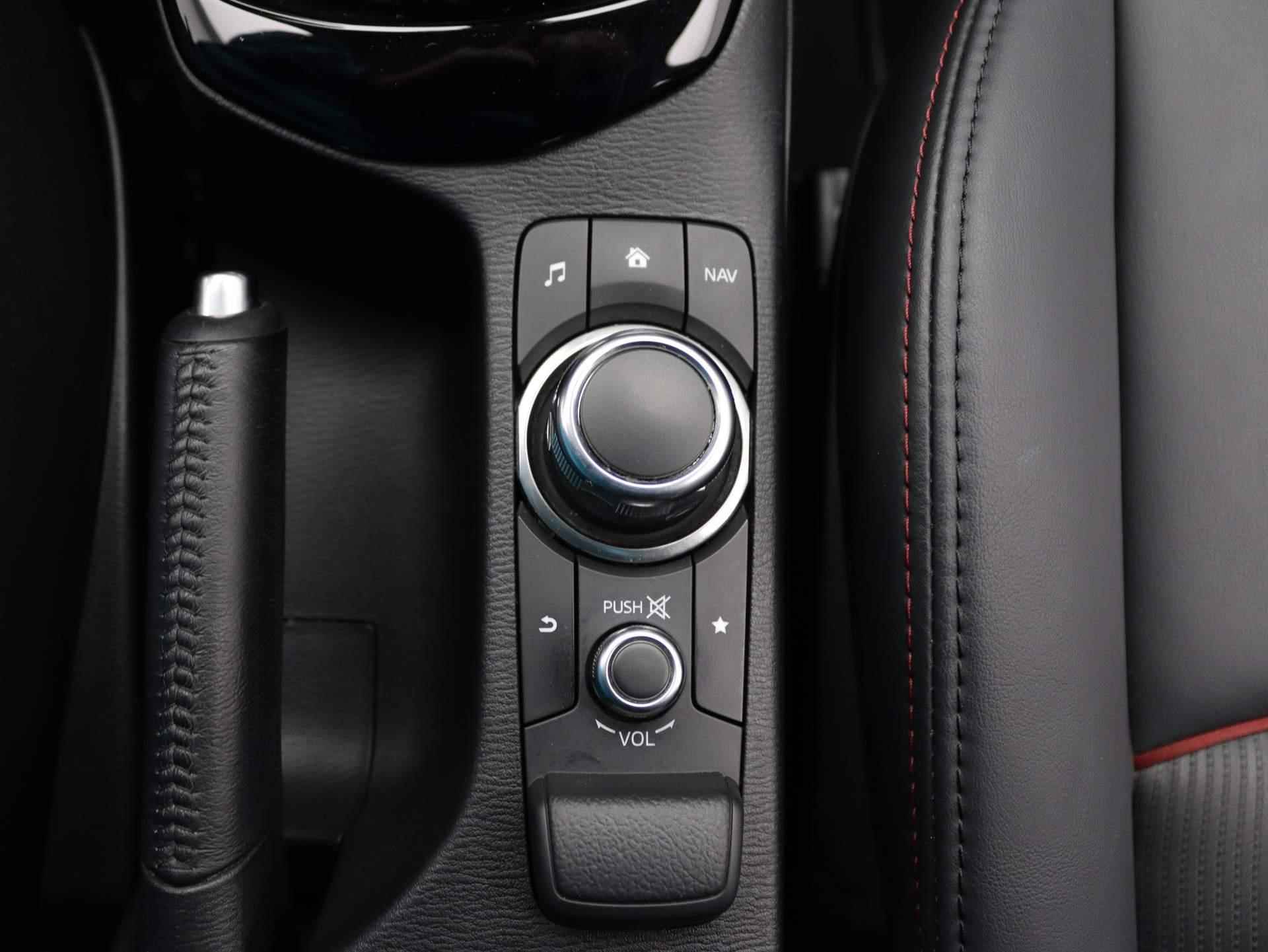 Mazda CX-3 2.0 SkyActiv-G 120 GT-M | Airco | Navigatie | Achteruitrijcamera | Cruise Control | lederen/stof bekleding | - 24/44
