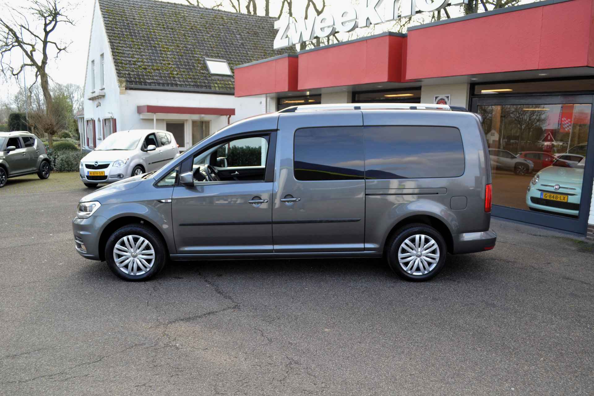 Volkswagen Caddy Maxi 1.4 TSI, 7 Persoons, Navi, Clima, Cruise, Pdc, Trekhaak, Dakrail, etc - 3/32