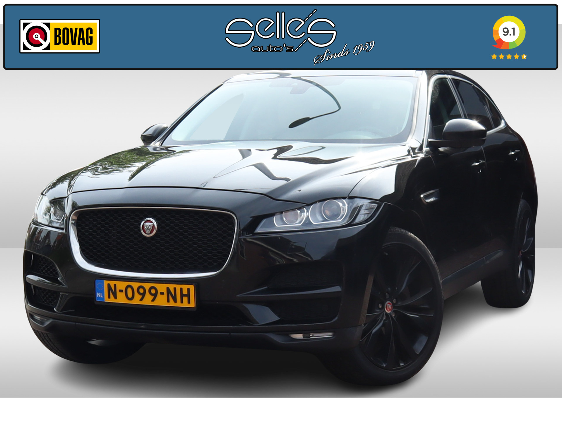 Jaguar F-Pace 3.0 Portfolio AWD 30d Navigatie | Leder | bi- Xenon | LM 22 inch |