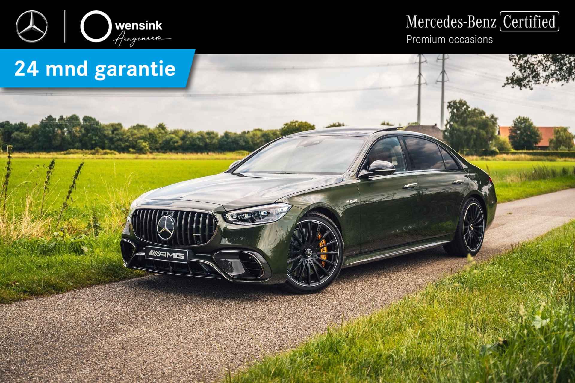 Mercedes-Benz S-klasse AMG 63 S E Performance | Comfort Seat Pack | Exclusief-Pack | Night | Keramische schijven | Business Class Pack |