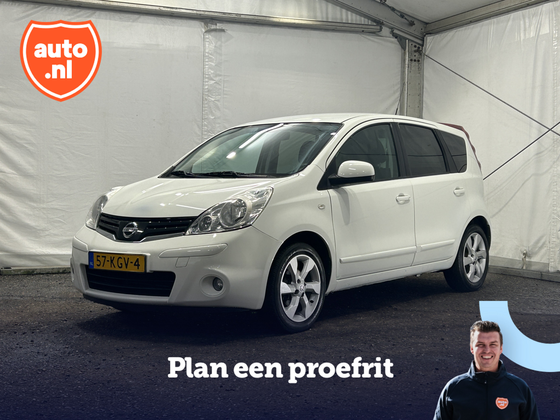 Nissan Note 1.4 Acenta | Trekhaak | Cruise Control | Navigatie | Bluetooth | 16" LM Velgen |