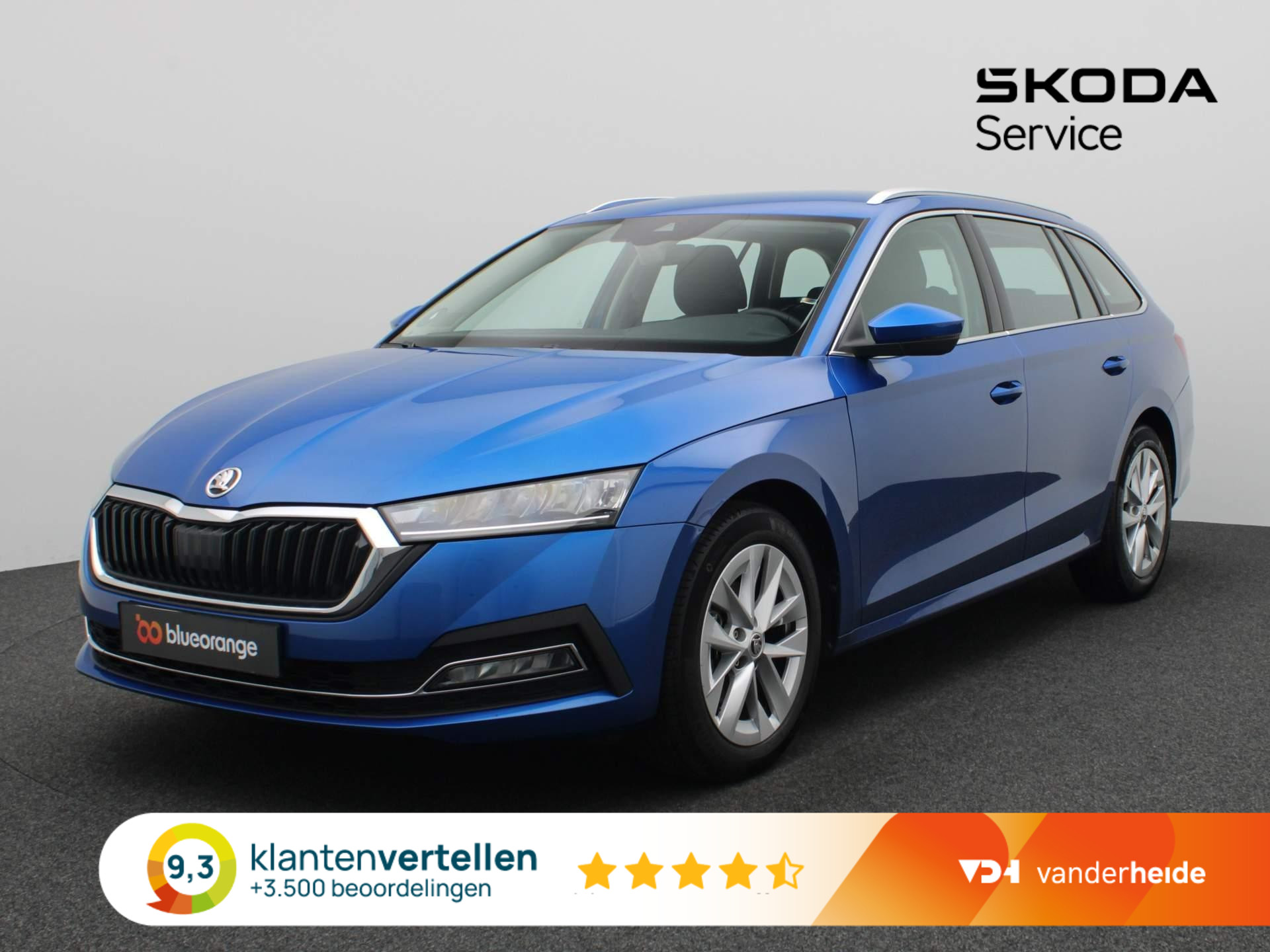 Skoda Octavia Combi 1.5 e-TSI Business Edition Plus 150PK DSG Navi, Keyless, Virtual Pedal, Achteruitrijcamera, Adaptieve Cruise Controle, 17" LM Velgen