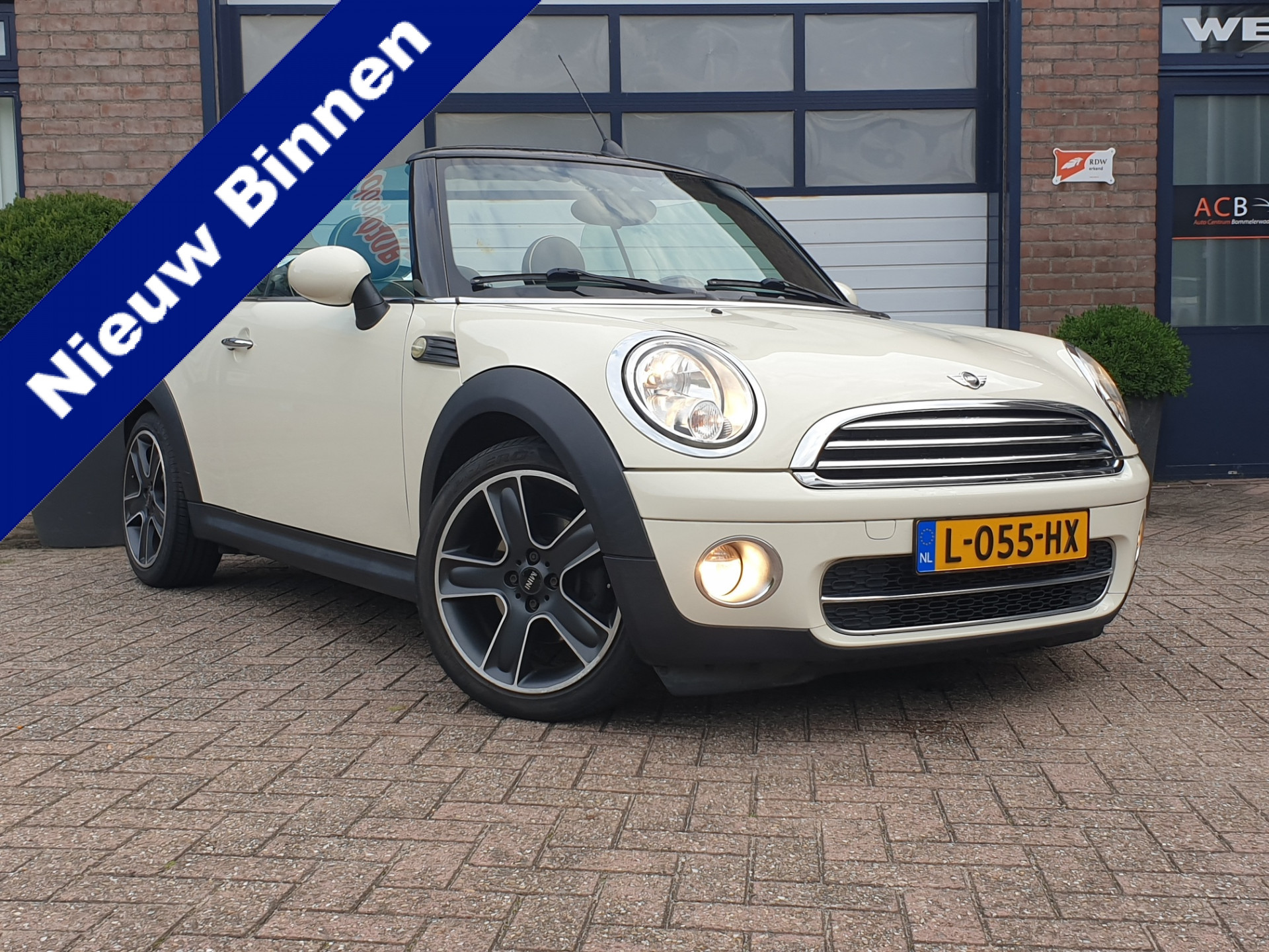 MINI Cabrio 1.6 Cooper Cabrio Leder bekleding