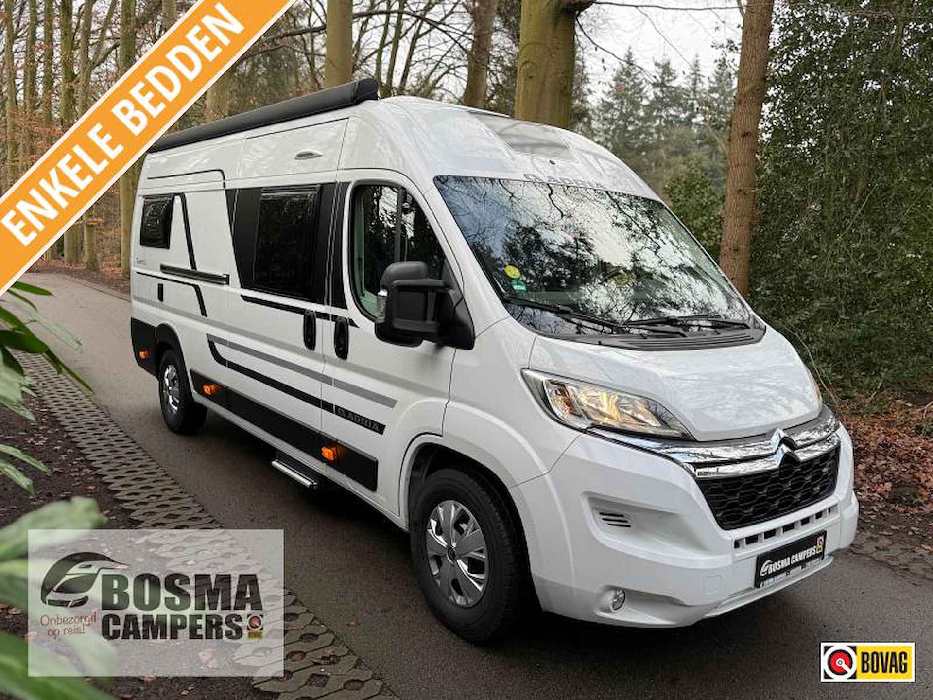 Adria Twin Axess 640 SL Enkele Bedden Airco 2023