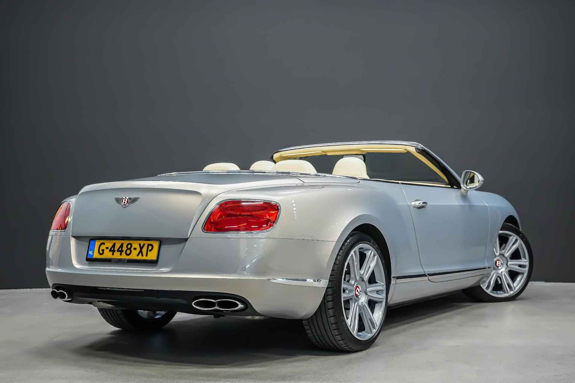 Bentley Continental GTC 4.0 507pk V8 |luchtvering|diamond stiching|massage stoelen|memory|adaptive cruise control|stoel ventilatie + verwarming|navi|bluetooth|21"| - 3/47