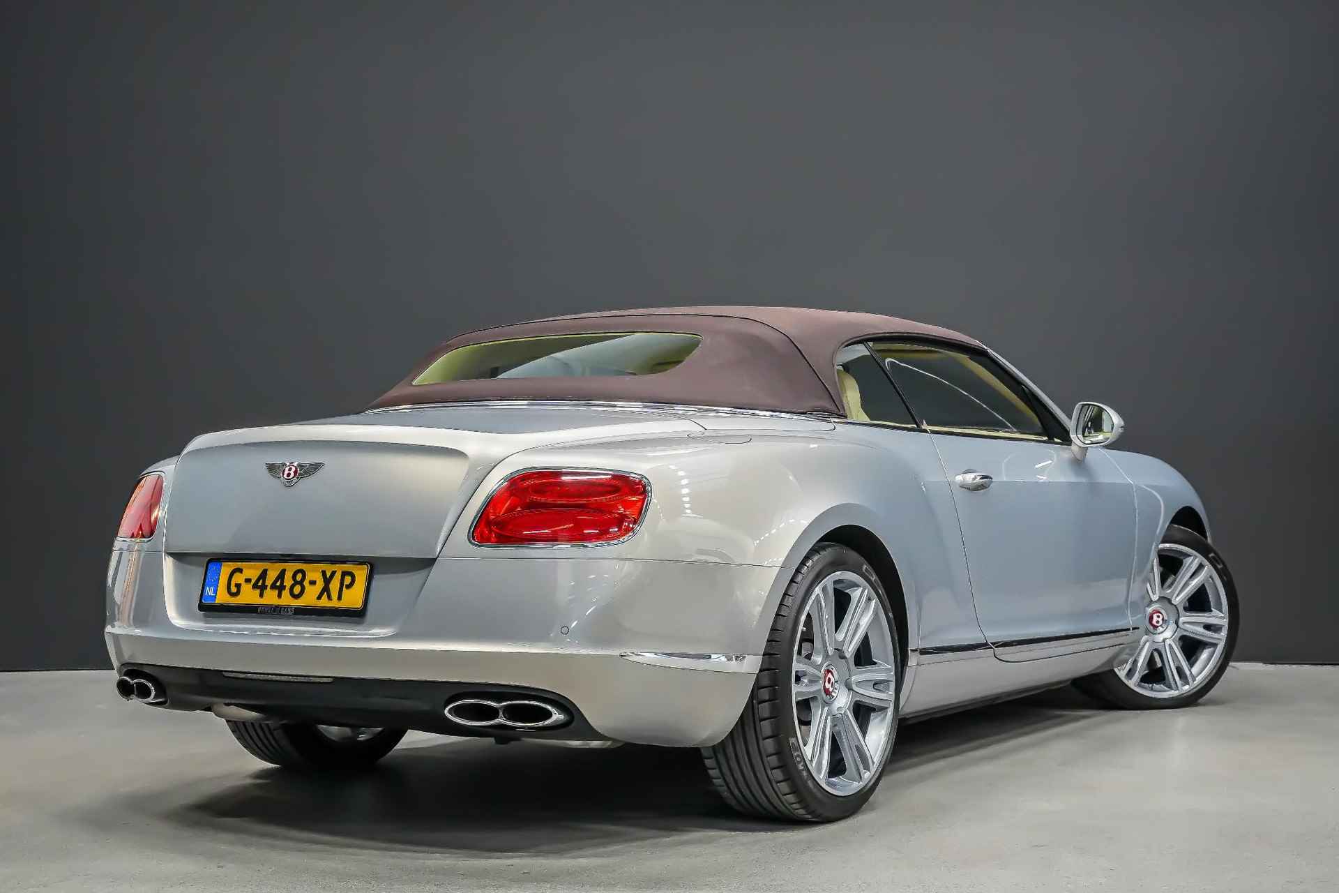 Bentley Continental GTC 4.0 507pk V8 |luchtvering|diamond stiching|massage stoelen|memory|adaptive cruise control|stoel ventilatie + verwarming|navi|bluetooth|21"| - 4/47