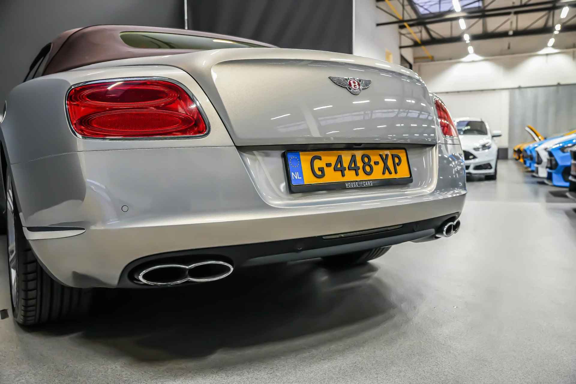 Bentley Continental GTC 4.0 507pk V8 |luchtvering|diamond stiching|massage stoelen|memory|adaptive cruise control|stoel ventilatie + verwarming|navi|bluetooth|21"| - 45/47