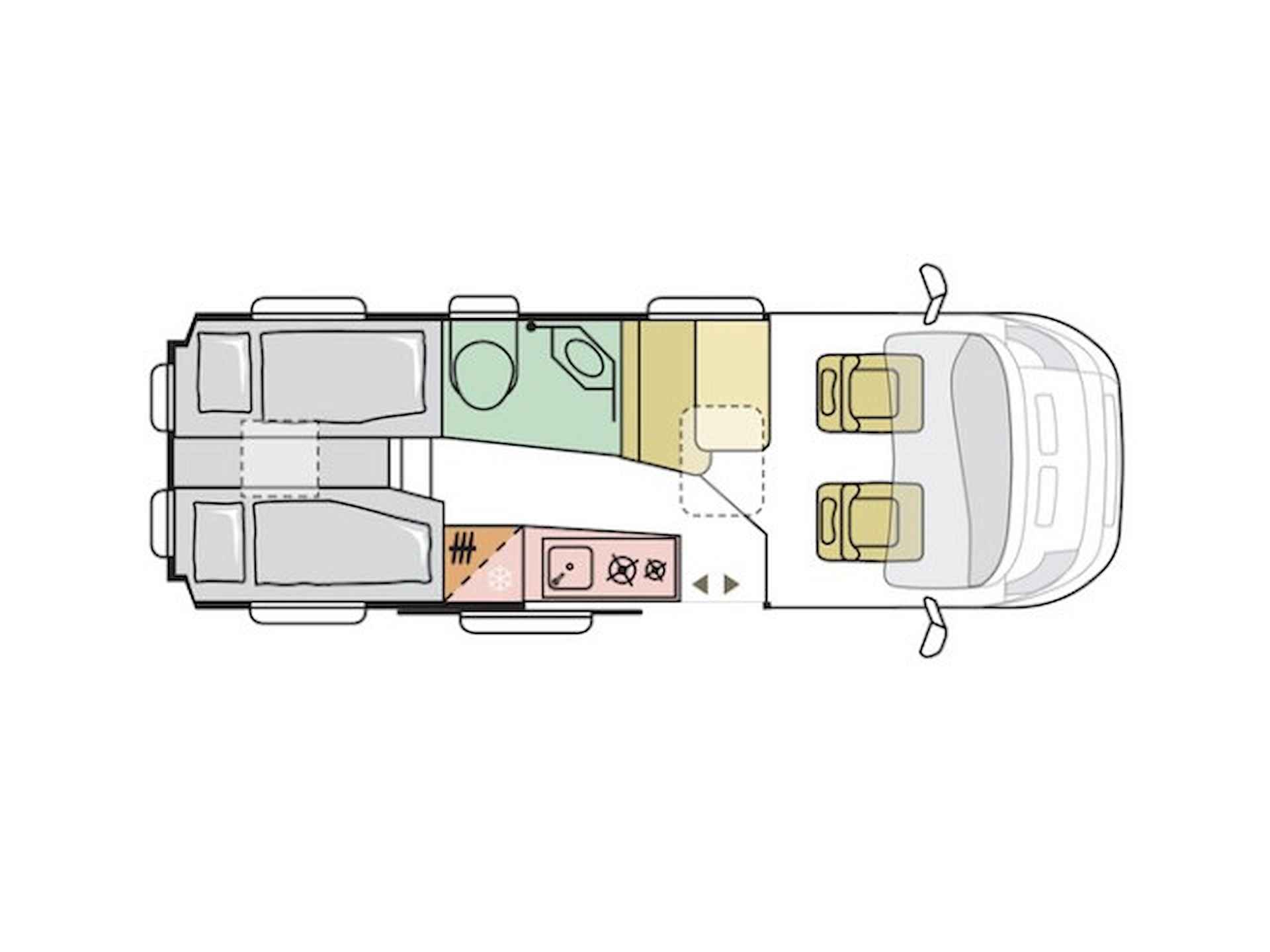 Adria Twin Supreme 640 SLB 160 pk AUTOMAAT 9-Traps Euro6 Fiat Ducato **Enkele lengtebedden/4 zitplaatsen/Luifel/Trekhaak/Slechts 35.75 - 5/81