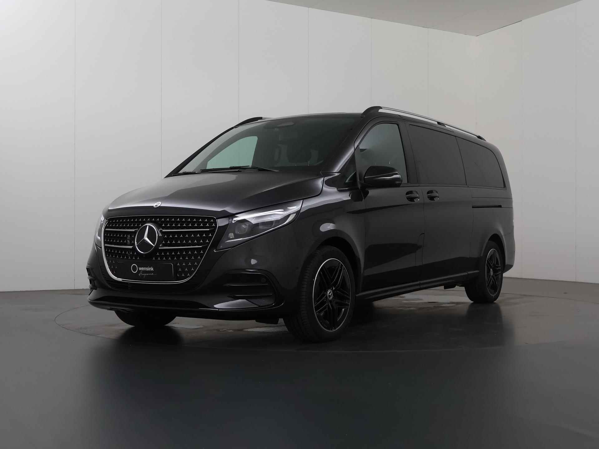 Mercedes-Benz V-klasse 300d L3 XL Exclusive | Dubbele Cabine | AMG | Stoelventilatie | Klasse 3 Alarm | 2500 KG AHW Gewicht | Nachtpakket | 5-zits | NIEUW | - 50/50