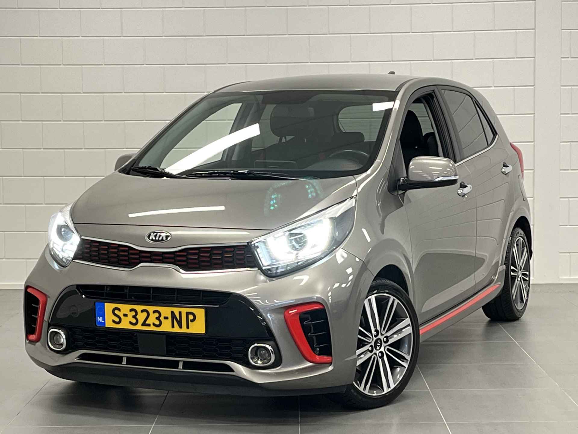 Kia Picanto 1.2 CVVT GT Line AUTOMAAT! | NAVIGATIE | LEDER | PARKEERCAMERA | ZEER COMPLEET! - 41/45