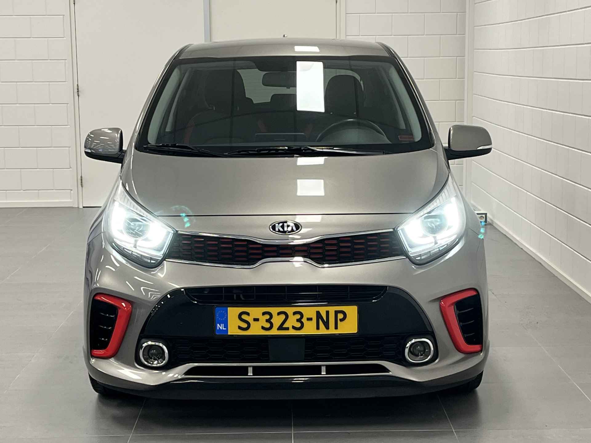 Kia Picanto 1.2 CVVT GT Line AUTOMAAT! | NAVIGATIE | LEDER | PARKEERCAMERA | ZEER COMPLEET! - 42/45