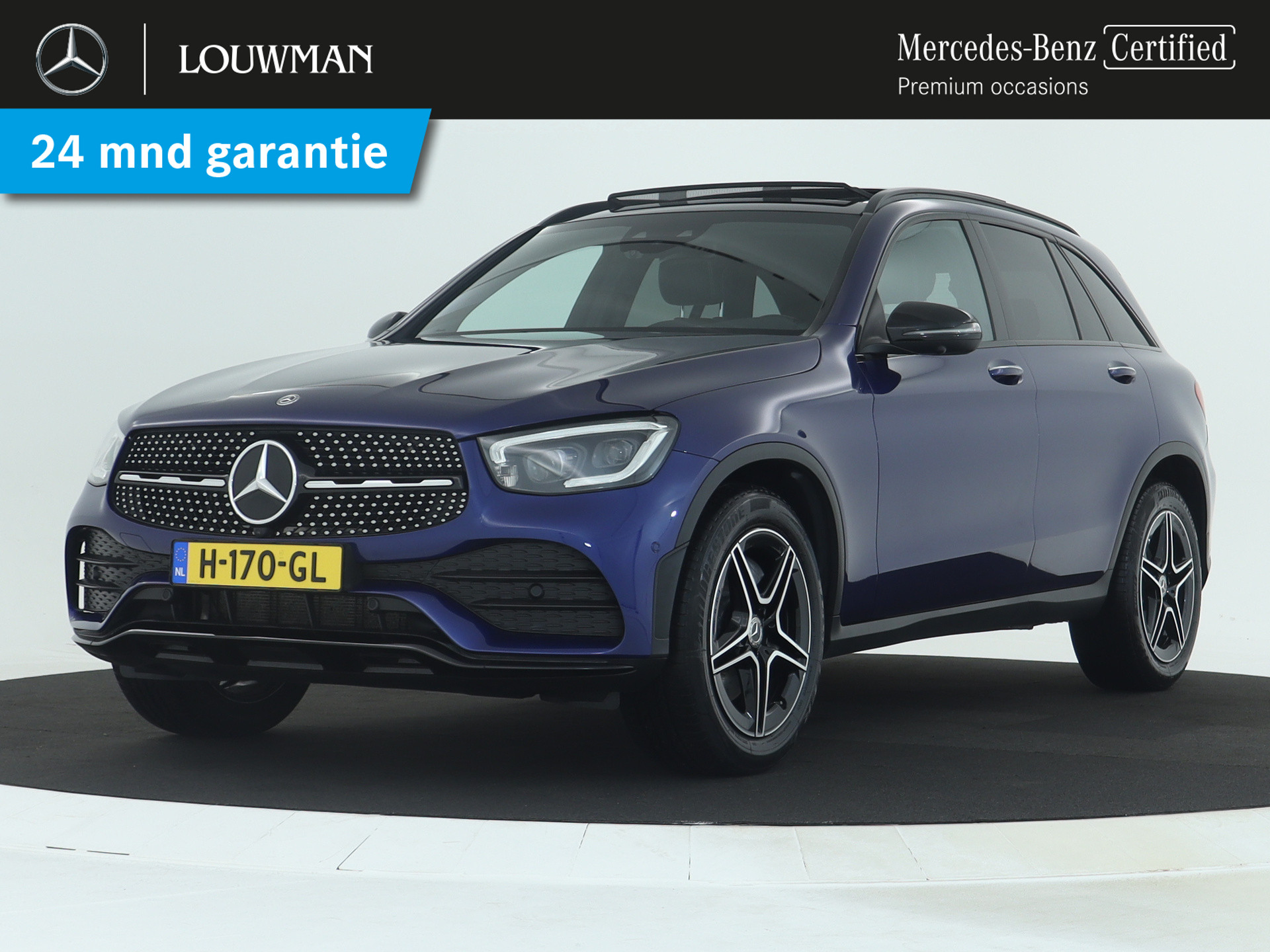 Mercedes-Benz GLC 200 AMG Nightpakket | Manufaktuur Interieur | Panoramadak | Burmester Audio | Memory | Keyless Go | Augmented Reality | Inclusief 24 maanden MB Certified garantie voor Europa.