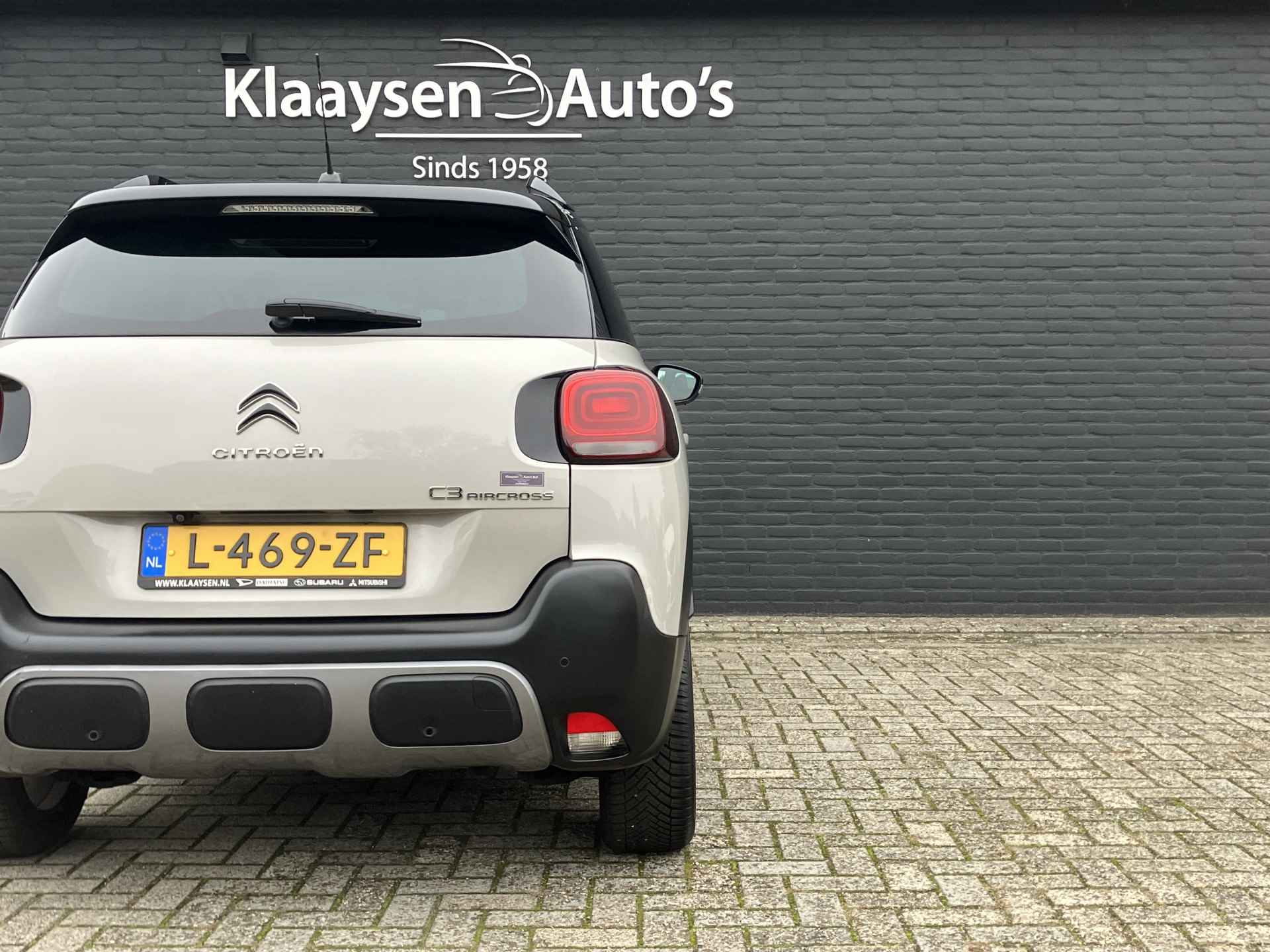 Citroën C3 Aircross 1.2 PureTech S&S Shine AUT. | navigatie | panoramadak | camera | apple carplay/android auto | keyless entry - 15/40