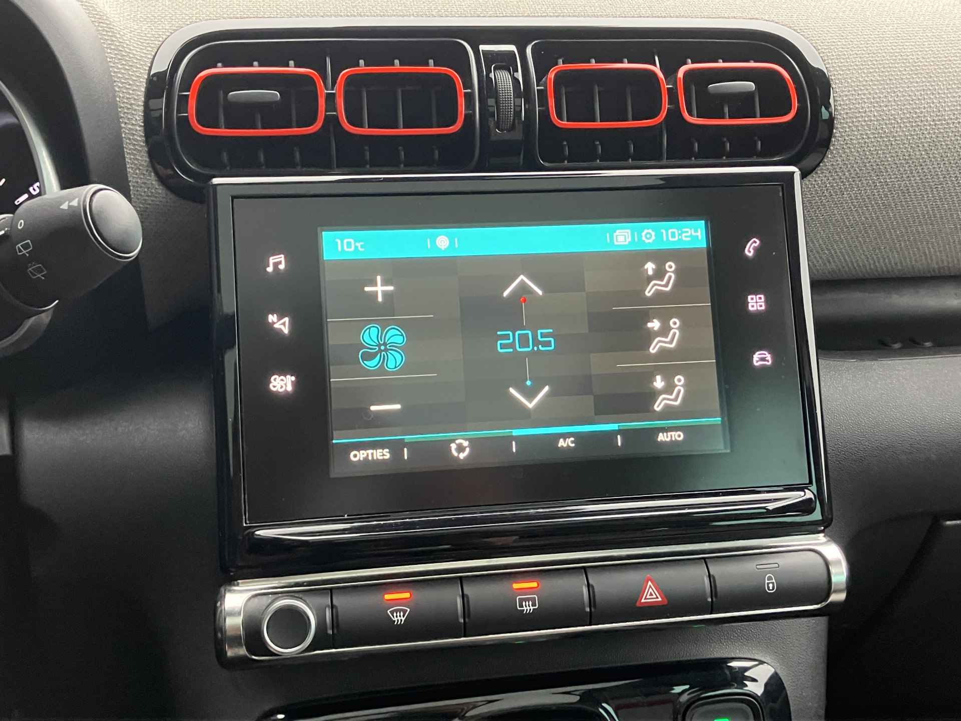 Citroën C3 Aircross 1.2 PureTech S&S Shine AUT. | navigatie | panoramadak | camera | apple carplay/android auto | keyless entry - 28/40