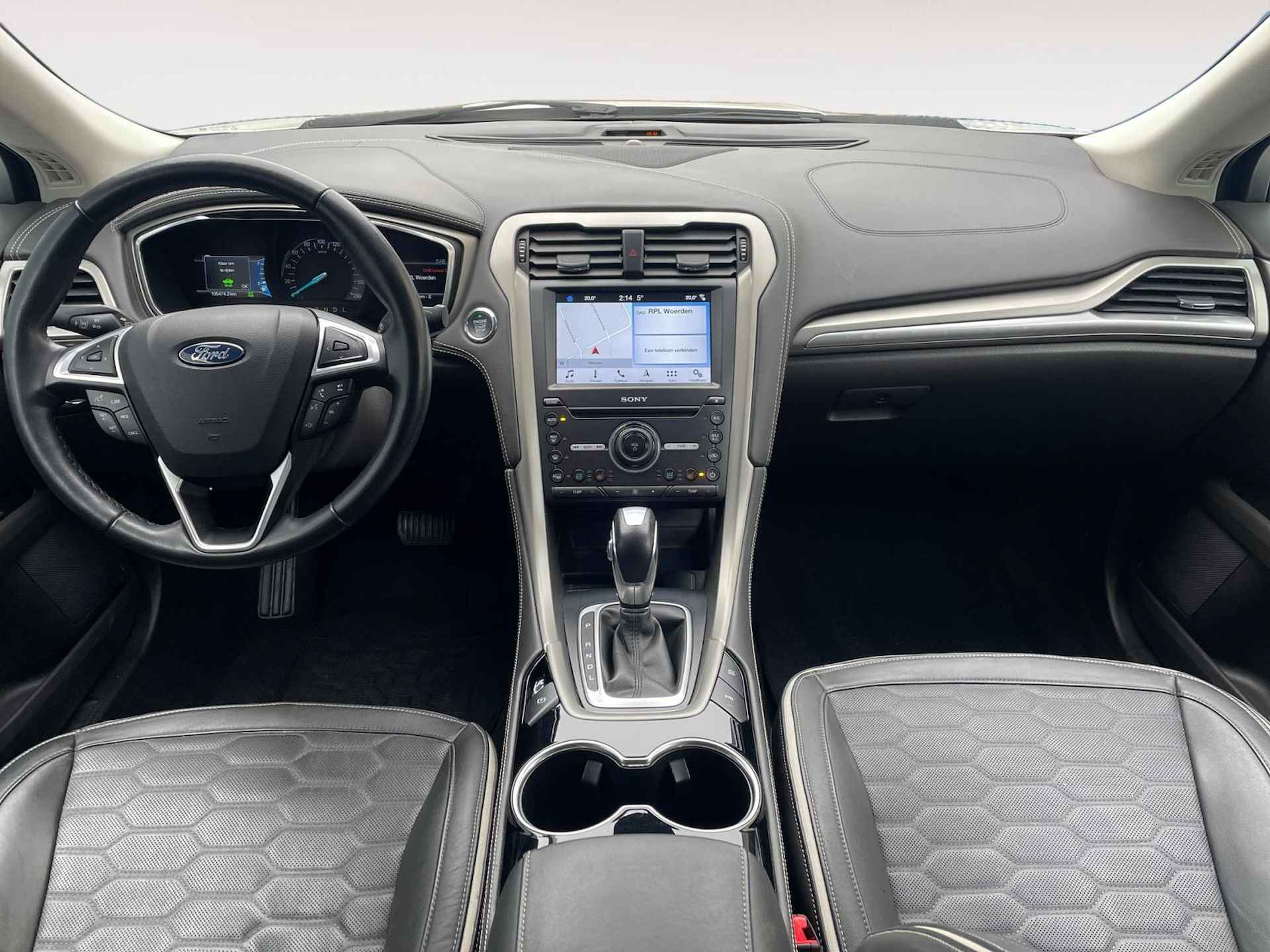 Ford Mondeo 2.0 IVCT HEV Vignale | Stoel-en voorruitverwarming | Achteruitrijcamera | Elektr. geheugenstoelen | Lederen bekleding | 12 maanden garantie! | - 13/26