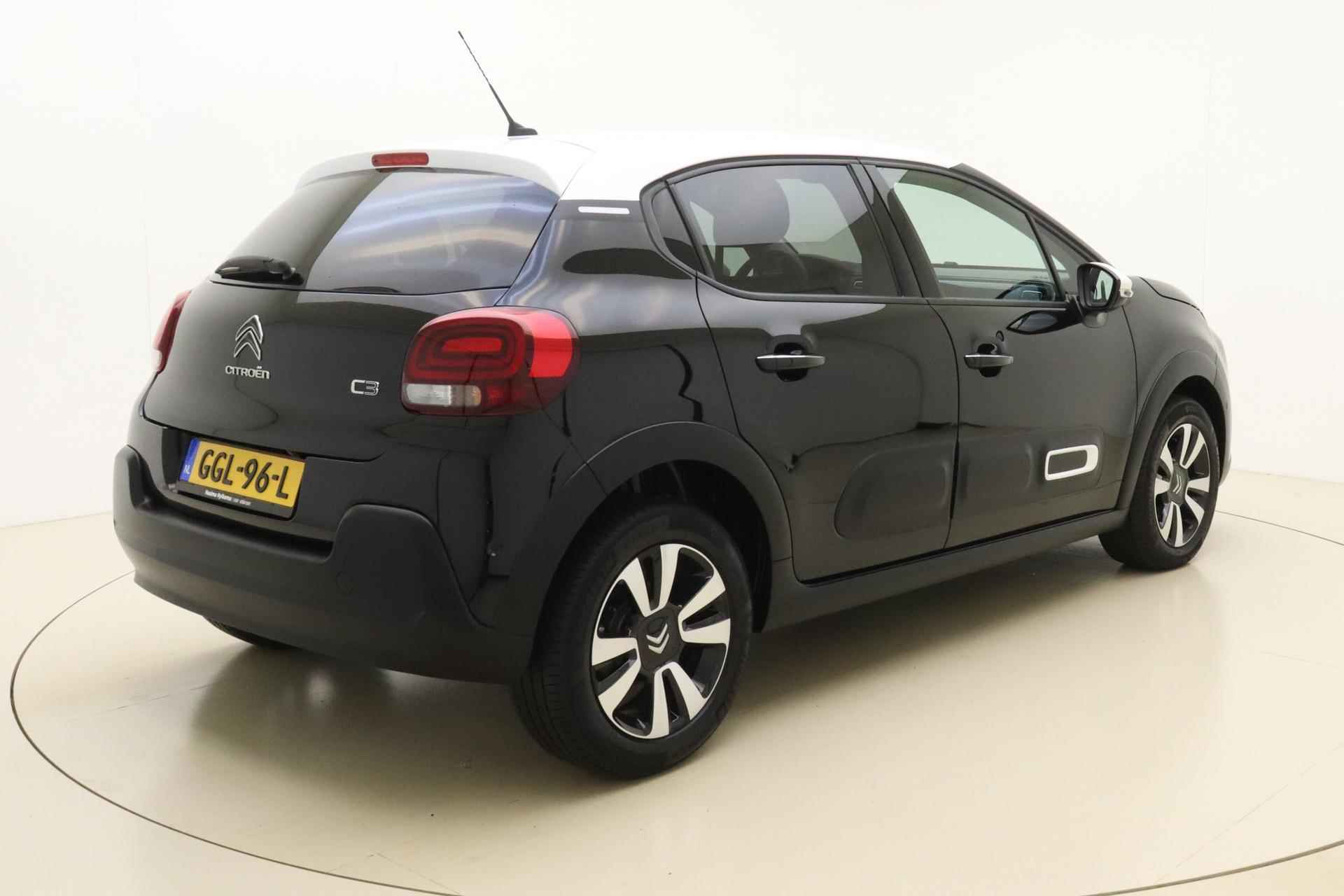 Citroen C3 1.2T 110pk Automaat Shine | Climate Control | Cruise Control | Apple Carplay en Android Auto | Parkeersensoren | Licht Metaal Velgen | Two Tone kleur - 2/30