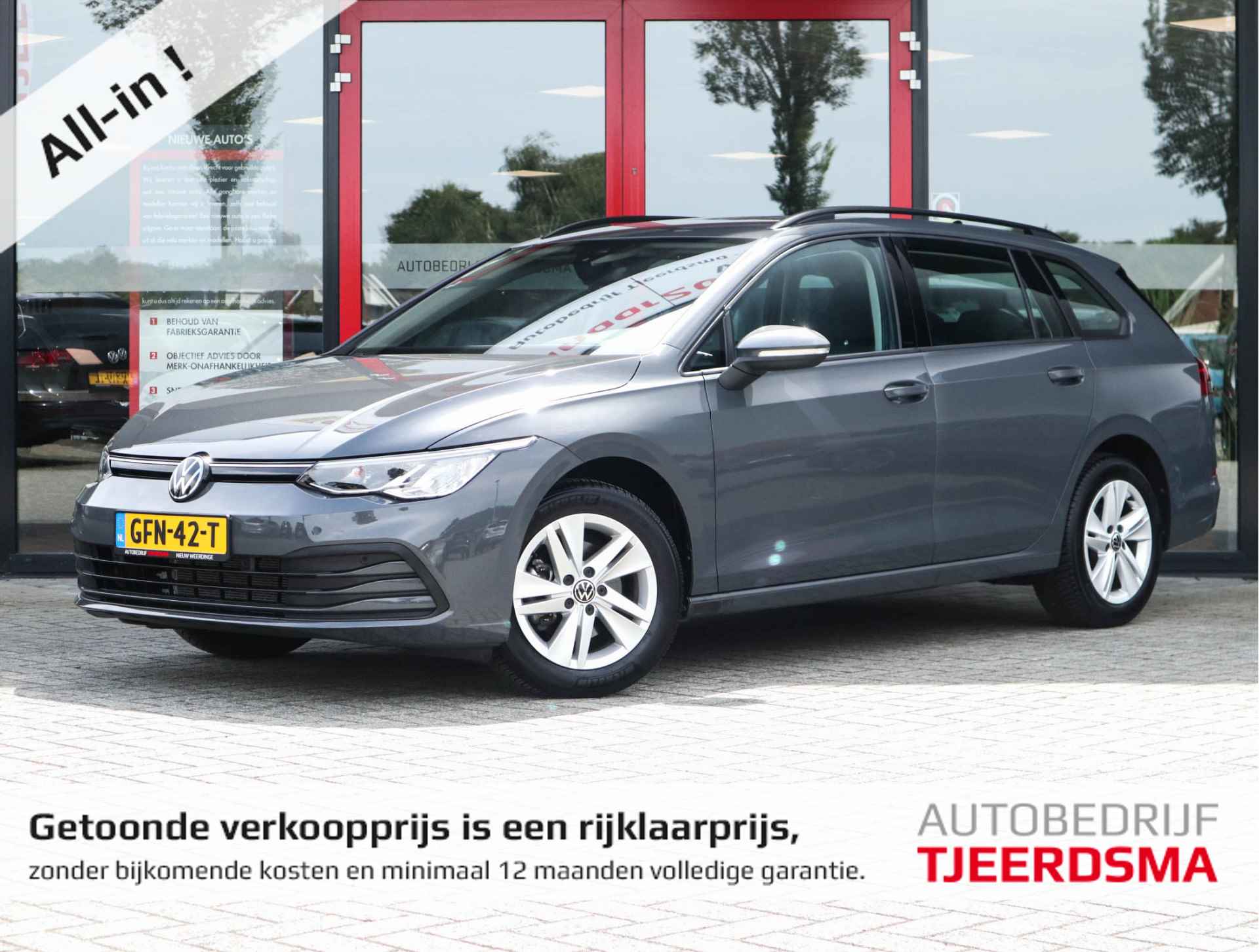 Volkswagen GOLF Variant 1.5 TSI Style Navi/Clima/Stuur-Stoelverw/Trekhaak-Zwenkbaar/Adapt.Cruise/ECC/ACC - 1/31