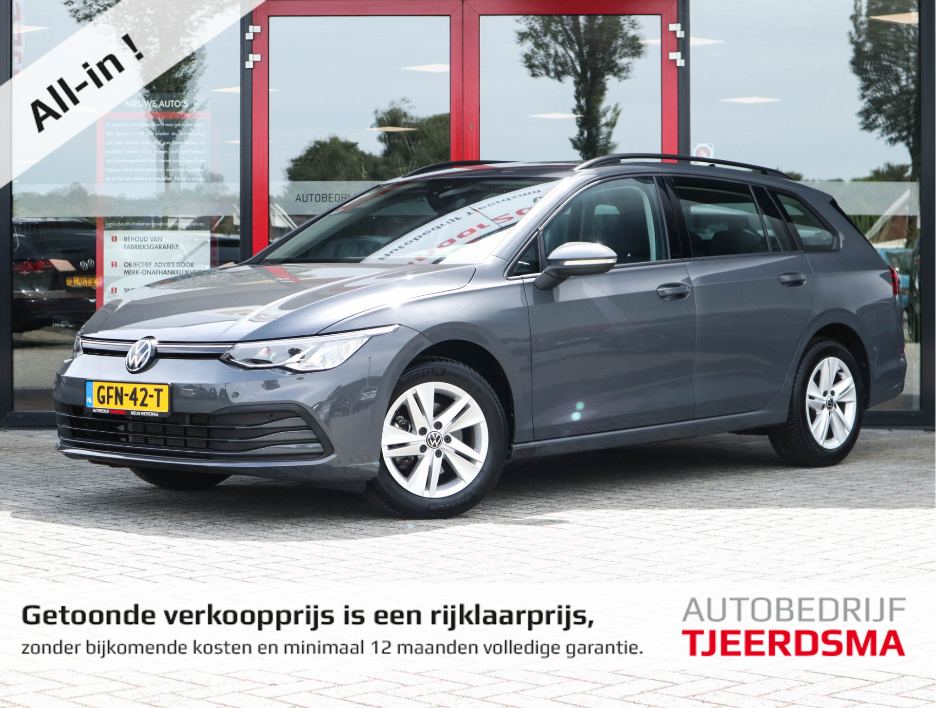 Volkswagen GOLF Variant 1.5 TSI Style Navi/Clima/Stuur-Stoelverw/Trekhaak-Zwenkbaar/Adapt.Cruise/ECC/ACC