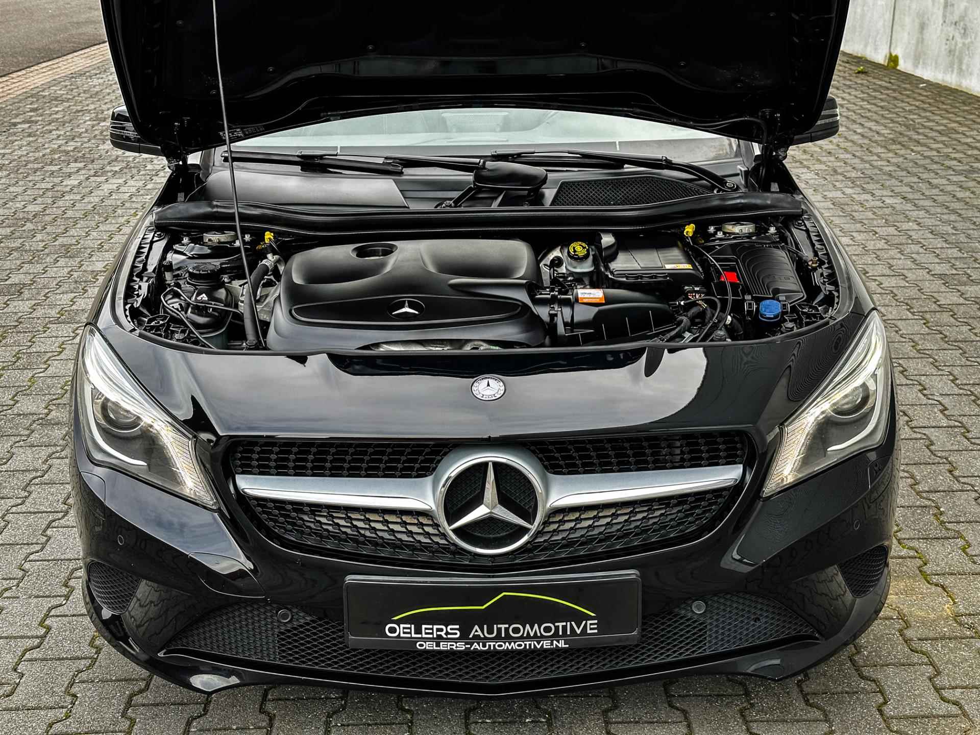 Mercedes-Benz CLA-klasse 180 Prestige | nieuwe LM velgen | Clima | Navi | Metalic | PDC | Xenon | H.Leder | - 48/49