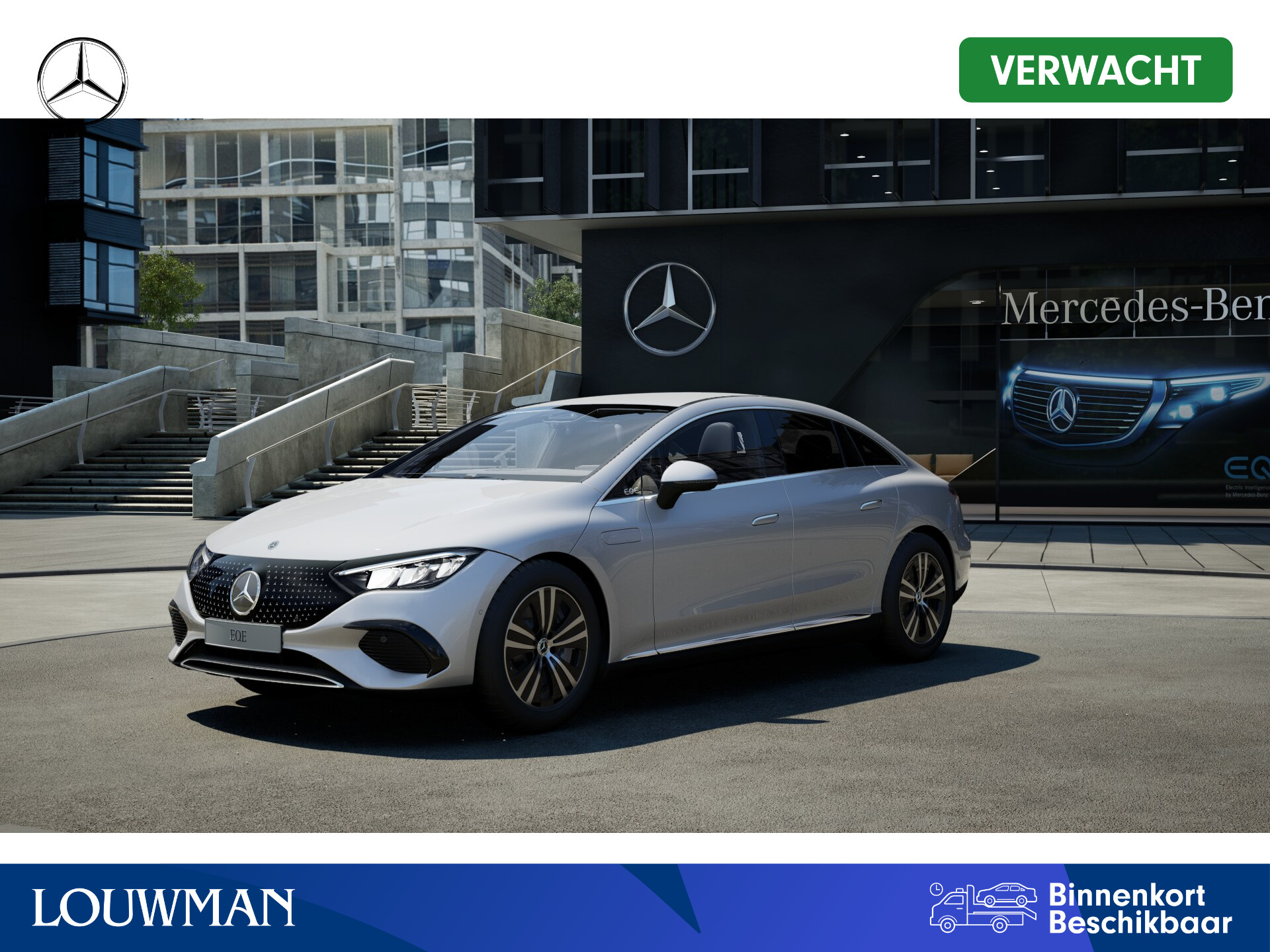 Mercedes-Benz EQE 300 Business Edition 89 kWh | Rijassistentiepakket | Parkeerpakket met achteruitrijcamera | KEYLESS GO-pakket | GUARD 360 ° Vehicle protection | Business Plus Pack | Dodehoekassistent |