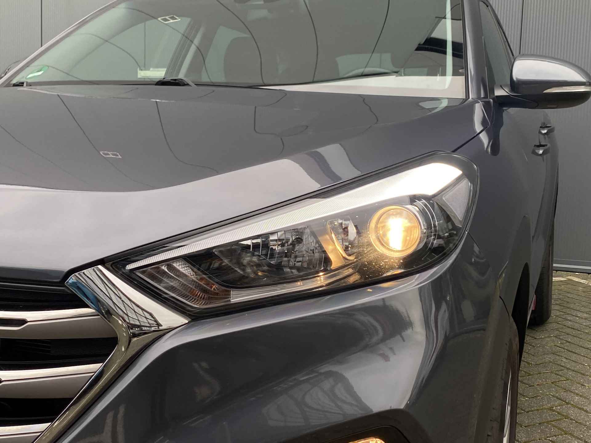 Hyundai Tucson 1.6 GDI 130pk Comfort | Led | Camera | Climate | Navigatie | 17" Lichtmetaal | Afn. Trekhaak | 1e Eigenaar | Parkeer Assistent | - 12/29