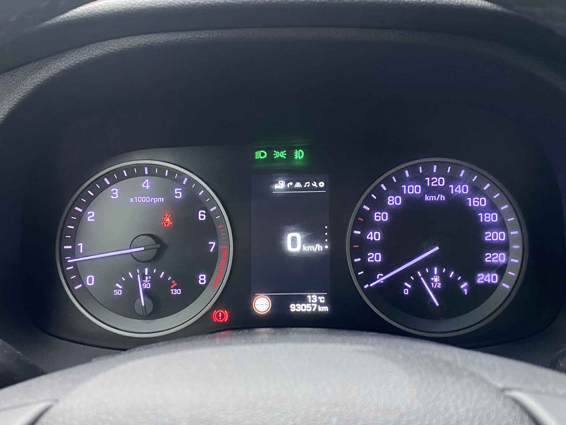 Hyundai Tucson 1.6 GDI 130pk Comfort | Led | Camera | Climate | Navigatie | 17" Lichtmetaal | Afn. Trekhaak | 1e Eigenaar | Parkeer Assistent | - 22/29