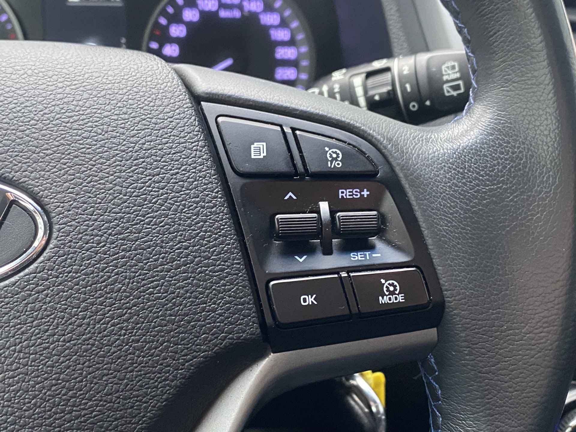 Hyundai Tucson 1.6 GDI 130pk Comfort | Led | Camera | Climate | Navigatie | 17" Lichtmetaal | Afn. Trekhaak | 1e Eigenaar | Parkeer Assistent | - 23/29
