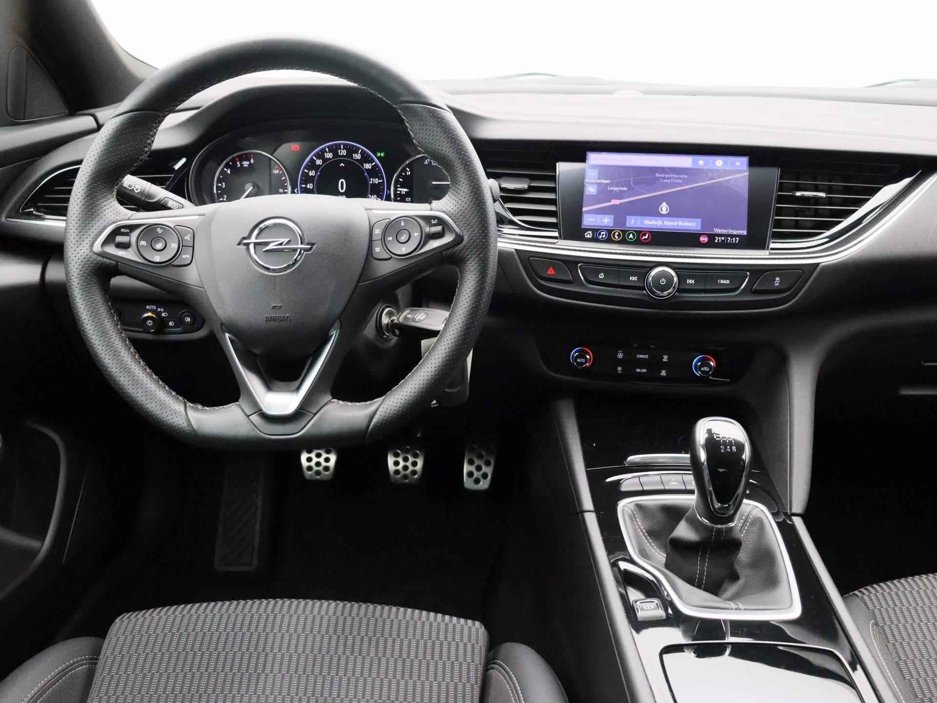 Opel Insignia Grand Sport 1.5 CDTI Business Elegance | HALF LEDER | APPLE CARPLAY | LANE ASSIST | CLIMATE CONTROL | ACHTERUITRIJCAMERA | CRUISE CONTROL | - 7/34