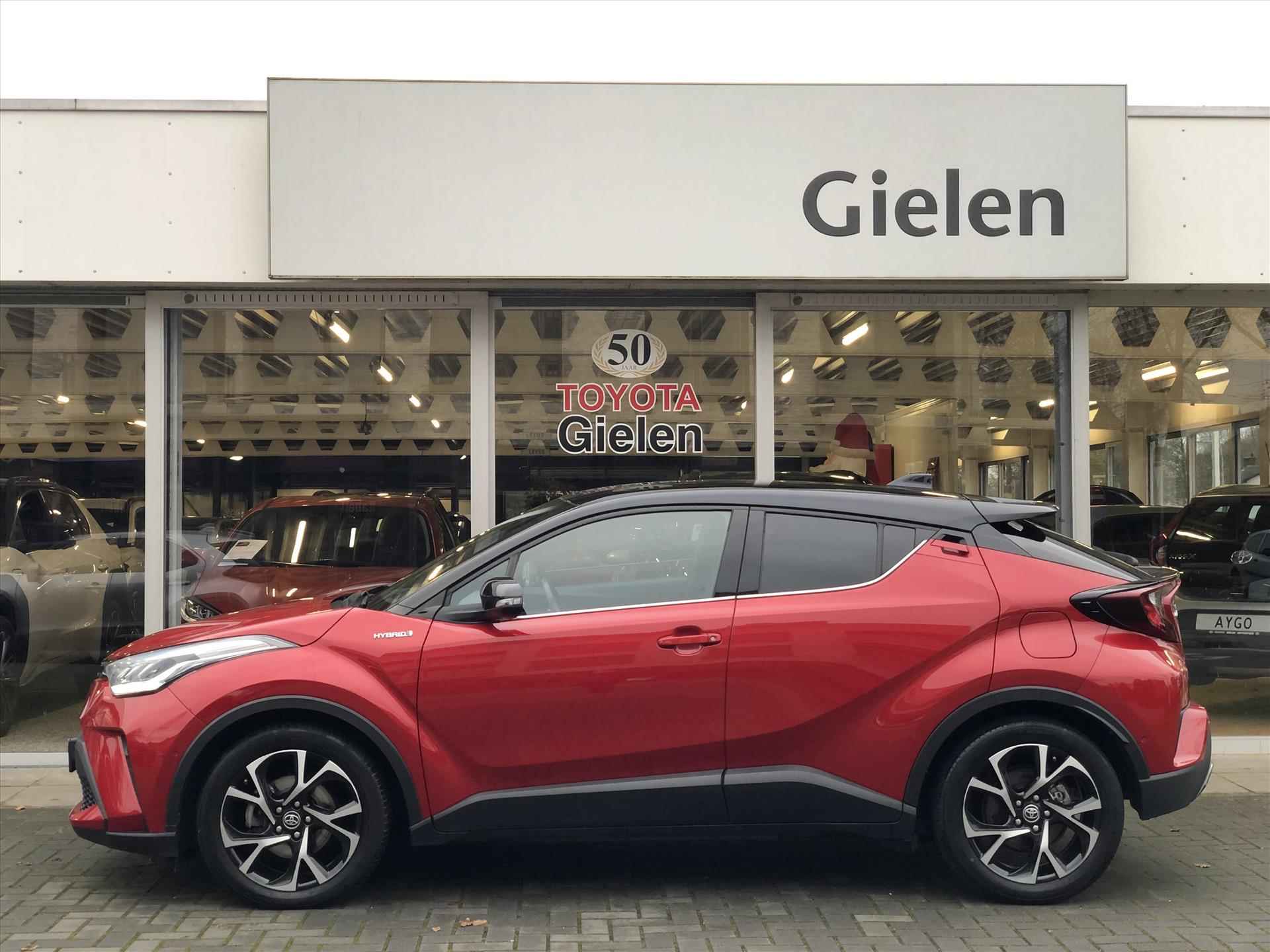 Toyota C-Hr 2.0 Hybrid 184pk Style Bi-Tone | Dodehoekherkenning, Stoel + Stuurverwarming, Keyless, CarPlay, Parkeersensoren - 6/41