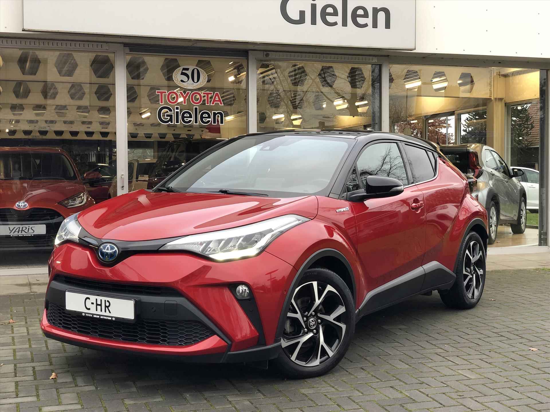 Toyota C-Hr 2.0 Hybrid 184pk Style Bi-Tone | Dodehoekherkenning, Stoel + Stuurverwarming, Keyless, CarPlay, Parkeersensoren - 40/41