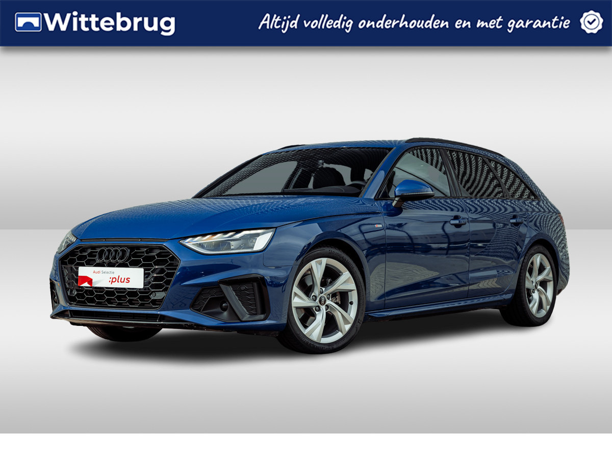 Audi A4 Avant 35 TFSI 150pk s-tronic S edition | Optiek zwart plus | 18" LM velgen | Privacy glass