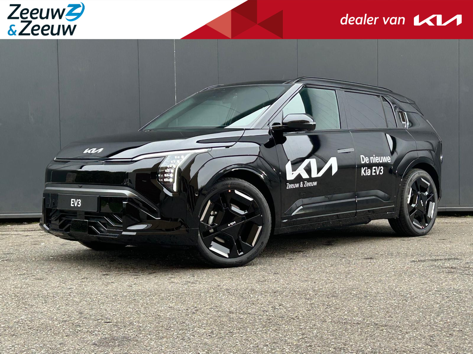 Kia EV3 GT-PlusLine Single Motor 150KW LR Long Range | Nu te bestellen |  Nu te bestellen vanaf € 36.995 INCLUSIEF KLEUR KEUZE |  Private Lease vanaf € 459 p/m, € 398 p/m incl. SEPP