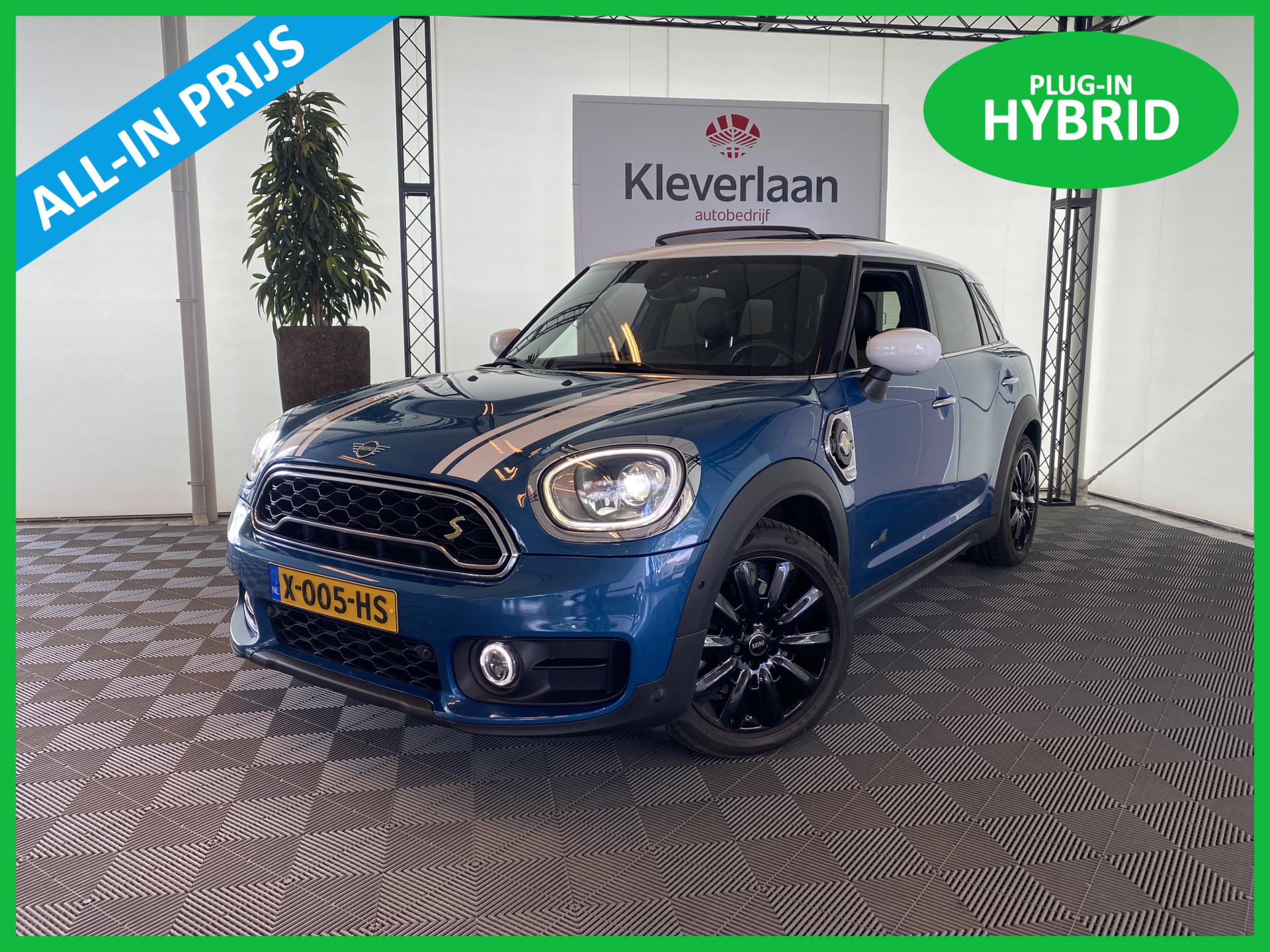 MINI Countryman 2.0 Cooper S E ALL4 Automaat | Panorama | Navi | Apple Carplay | Max 224 Pk