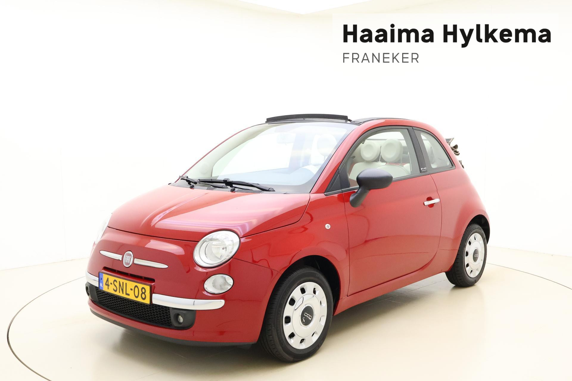 Fiat 500 C 1.2 Pop Cabrio | Parkeersensoren Achter | Radio CD | Weinig Kilometers | Mistlampen | Elektrische Ramen