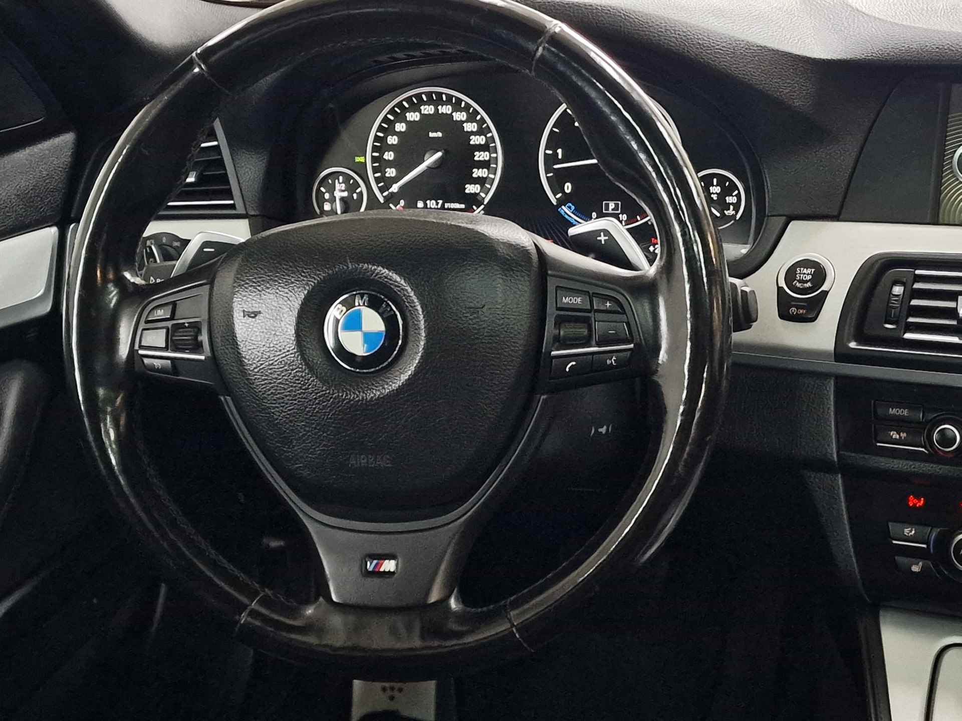 BMW 5 Serie Touring M550xd 381pk AUT Lederen bekleding, Xenon, Head up display, Navigatie, PDC - 7/36