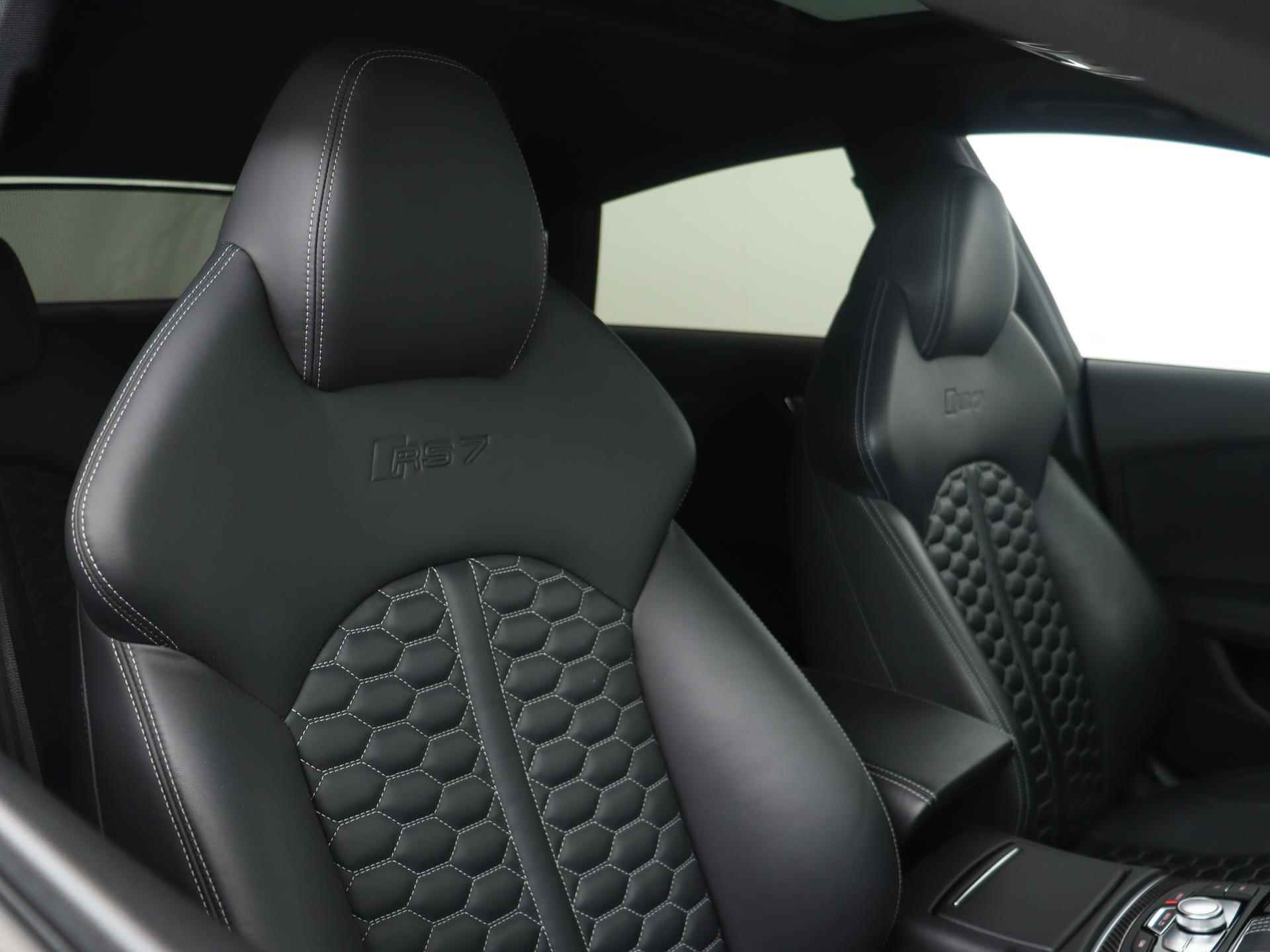 Audi RS7 Sportback 4.0 TFSI 560PK Pro Line Plus | Pano. dak | Head-up | Top view camera | Verwarm. stuurwiel | BOSE | Stoelverwarming V+A | Matrix LED - 24/59