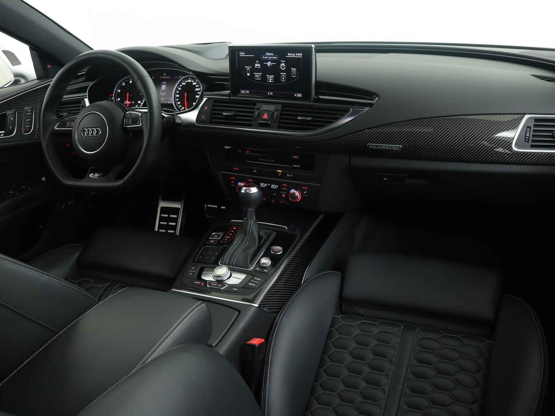 Audi RS7 Sportback 4.0 TFSI 560PK Pro Line Plus | Pano. dak | Head-up | Top view camera | Verwarm. stuurwiel | BOSE | Stoelverwarming V+A | Matrix LED - 25/59
