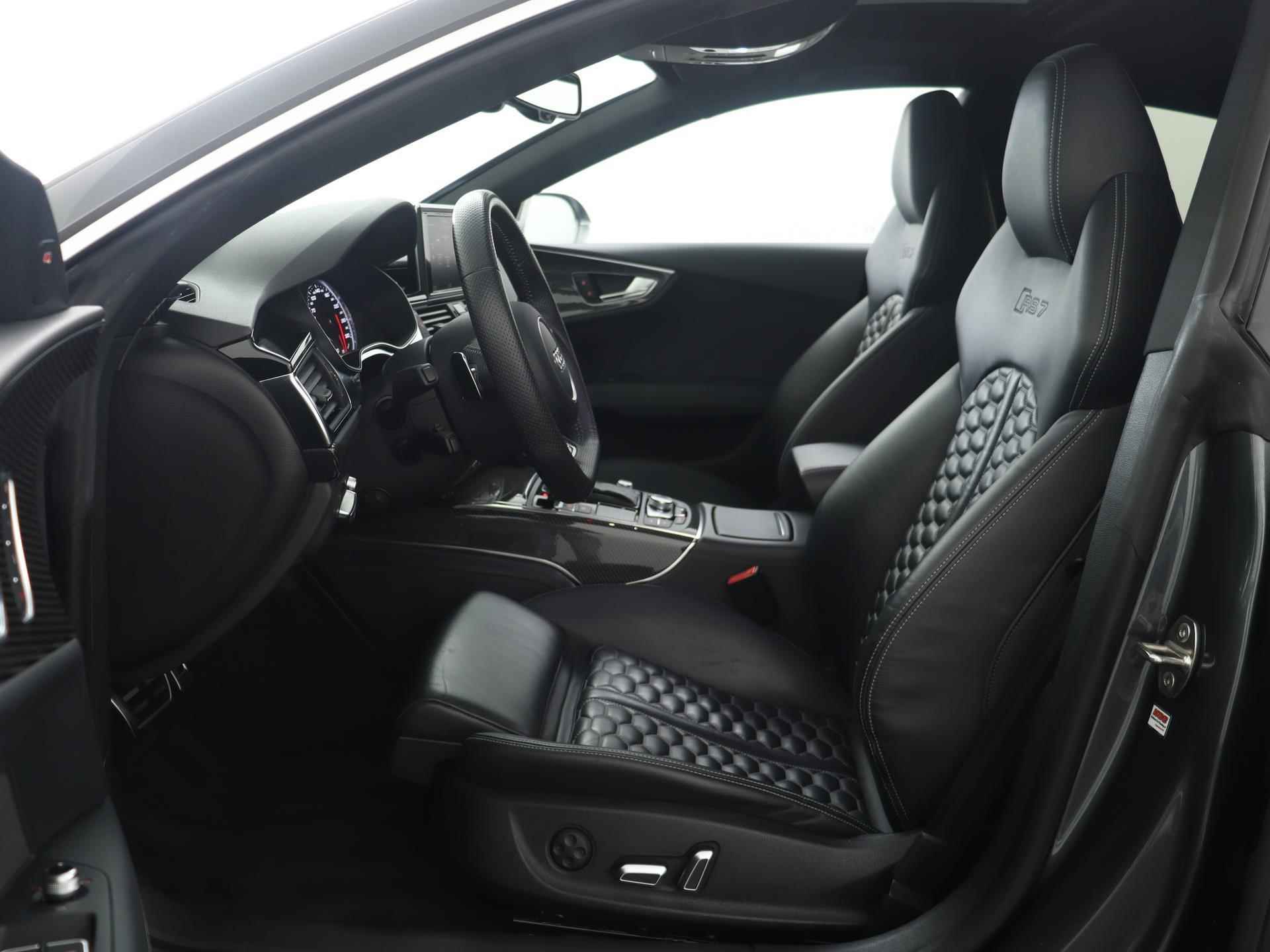 Audi RS7 Sportback 4.0 TFSI 560PK Pro Line Plus | Pano. dak | Head-up | Top view camera | Verwarm. stuurwiel | BOSE | Stoelverwarming V+A | Matrix LED - 26/59