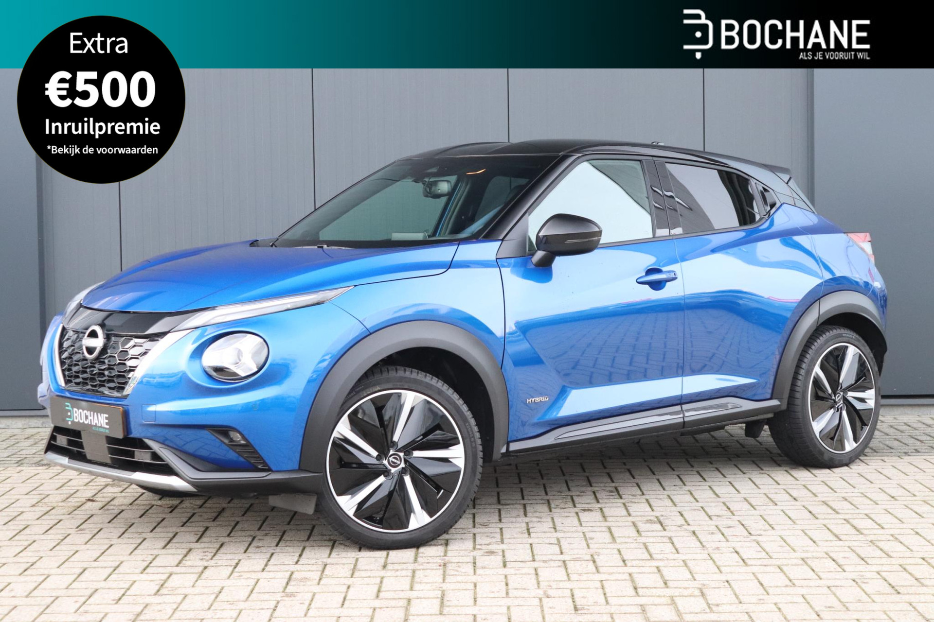 Nissan Juke 1.6 Hybrid 143 N-Design | Automaat | 19-inch | 2-Tone | Navigatie