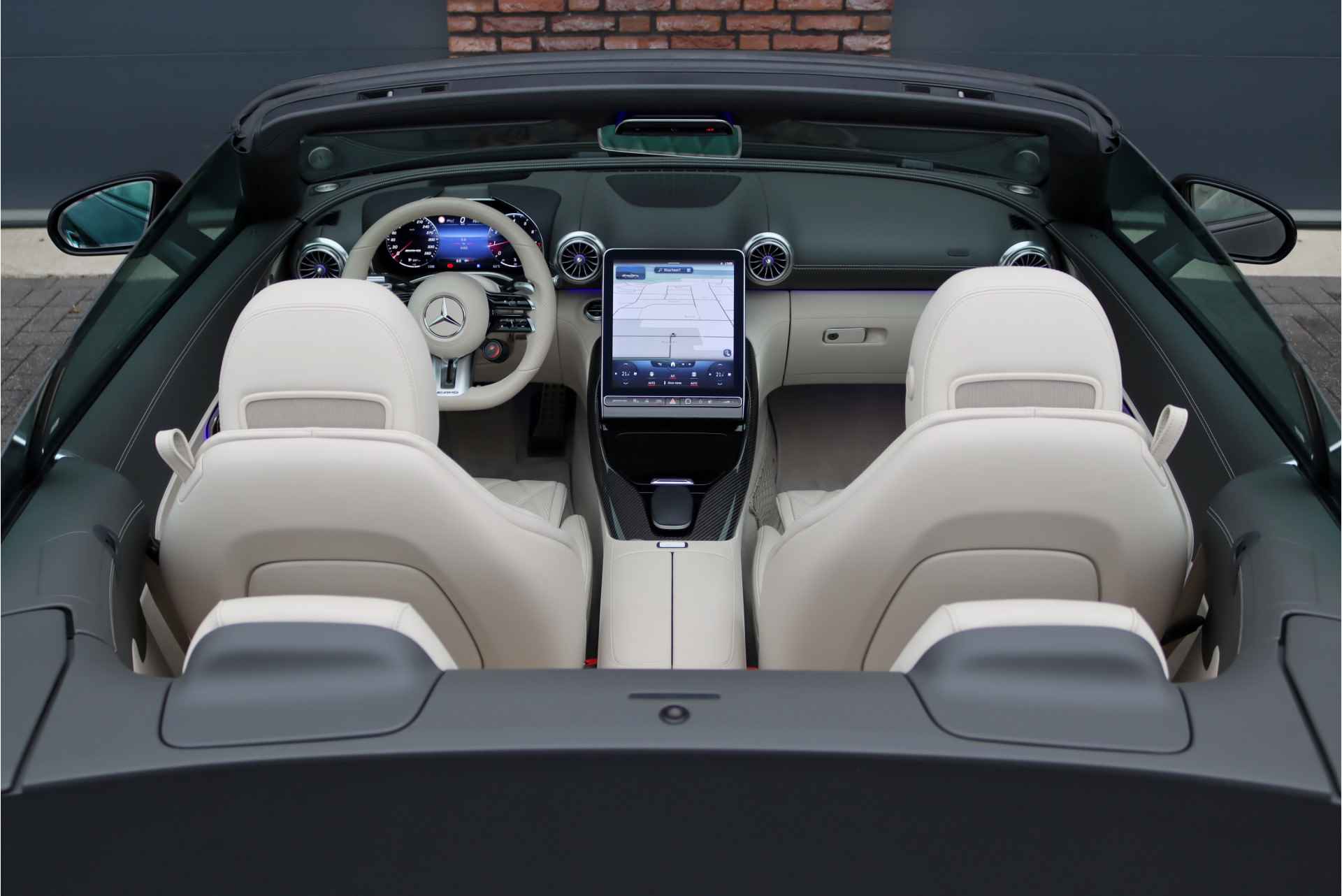 Mercedes-Benz SL-Klasse Roadster AMG 63 4MATIC+ Aut9 | V8-pakket | Achterasbesturing | Keramisch | Carbon | Distronic+ | Massage | Stoelventilatie | Burmester | Nappa Leder | AMG Dynamic+ | Verwarmd Stuurwiel | HUD | - 3/45