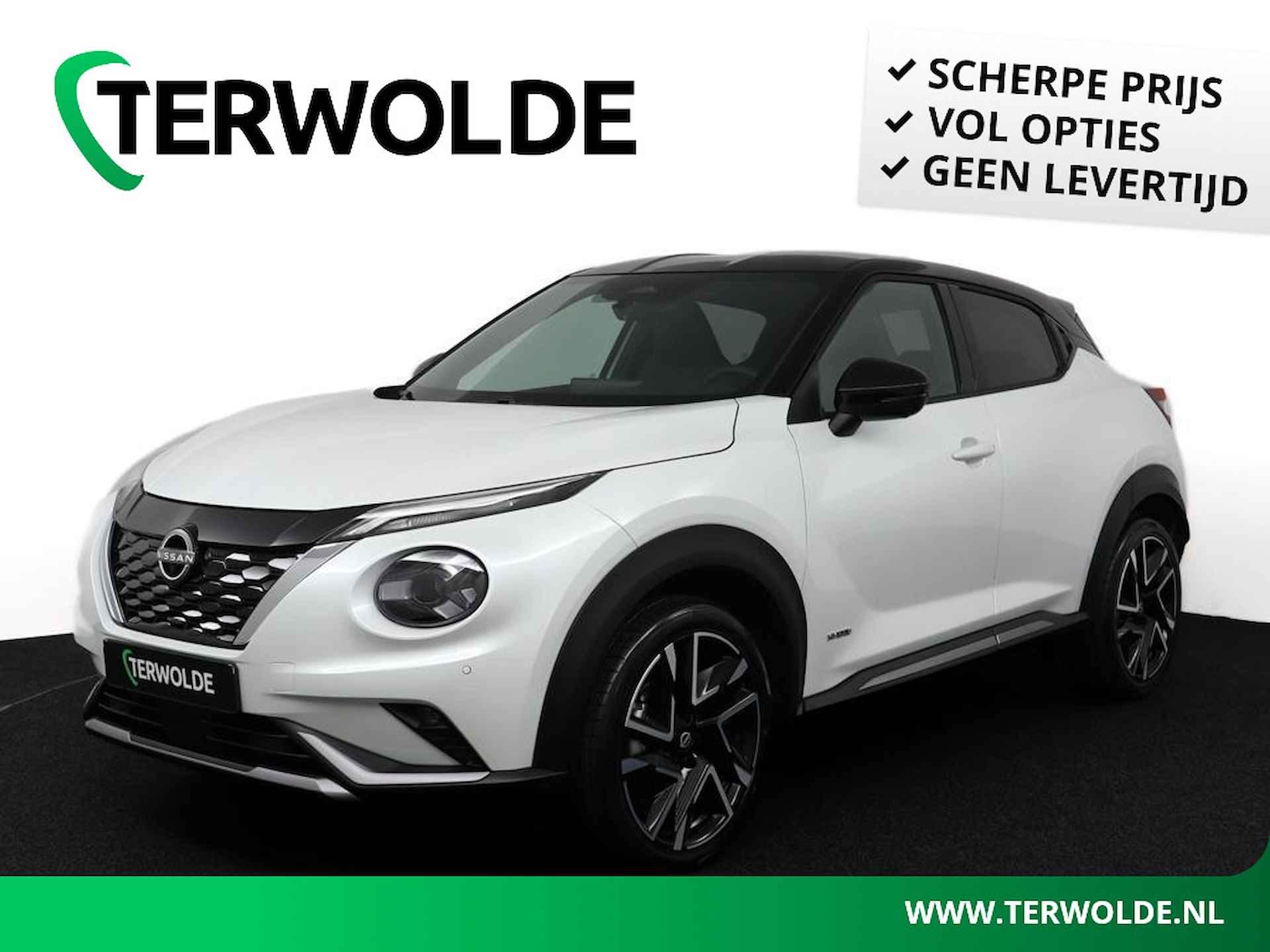 Nissan Juke 1.6 Hybrid N-Design | Demo | Rondomzicht camera | Cold-Pack | Navigatie | Adaptive cruise control |