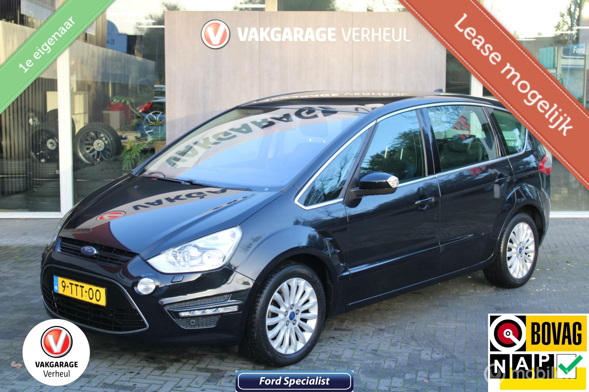 Ford S-Max 1.6 EcoBoost Platinum|7 Zit|Boekjes|Nap