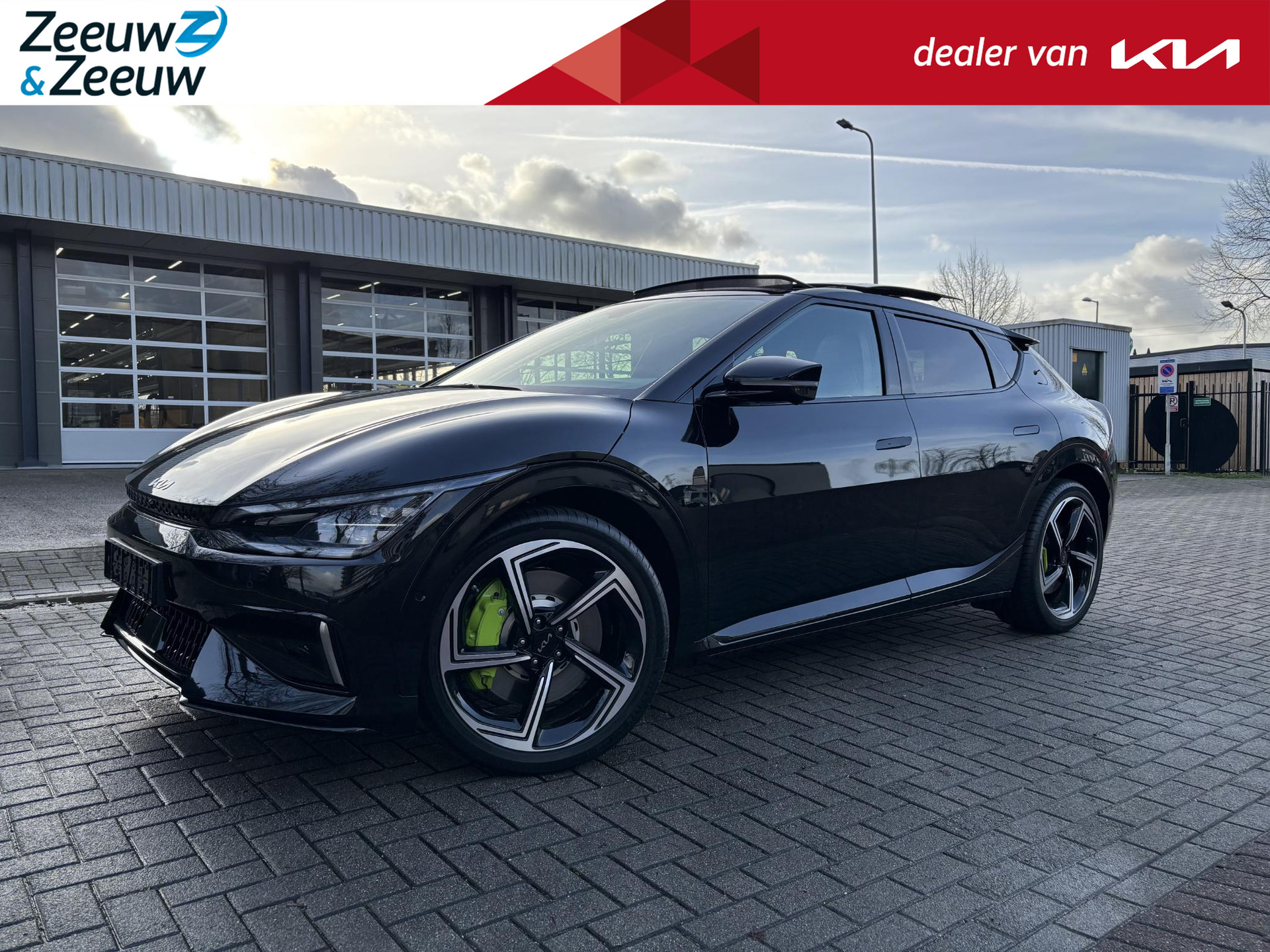 Kia EV6 GT AWD 77.4 kWh € 10000,- Voorraadkorting | OP = OP | Unieke auto | 585PK |